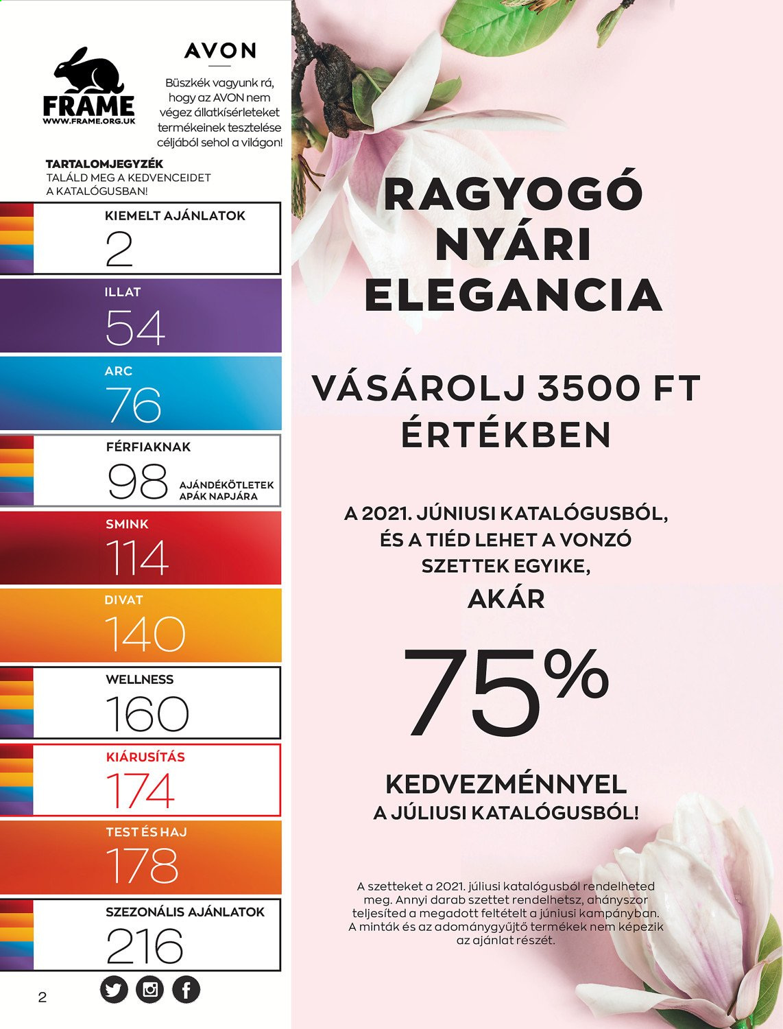 Avon akciós újságok - 2021.06.01 - 2021.06.30. Oldal 4