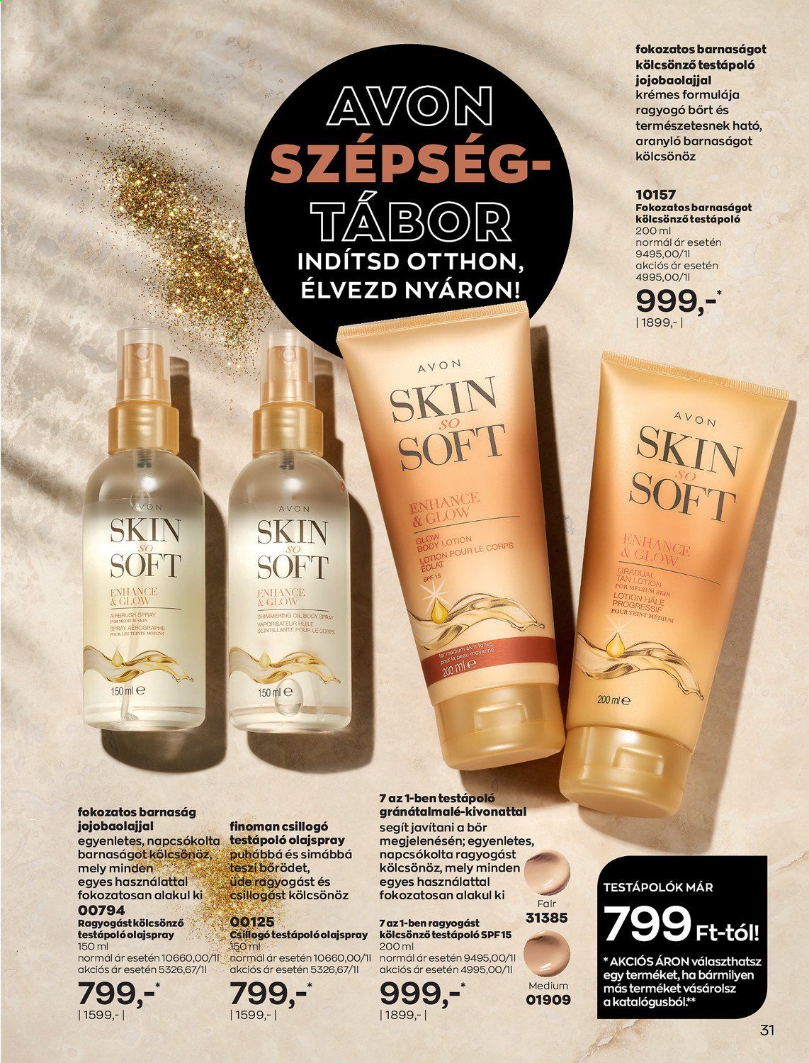 Avon akciós újságok - 2021.06.01 - 2021.06.30. Oldal 33