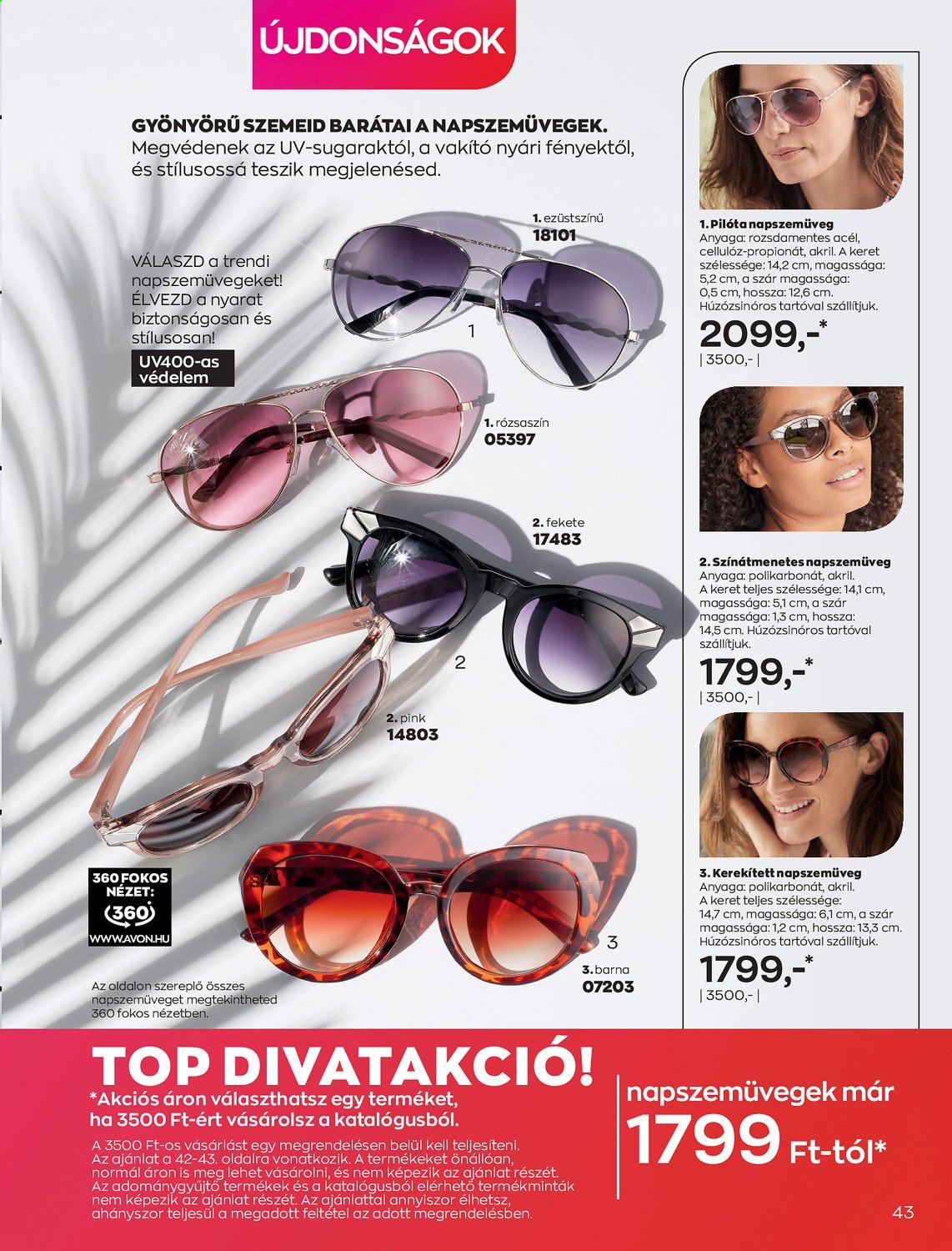 Avon akciós újságok - 2021.06.01 - 2021.06.30. Oldal 45