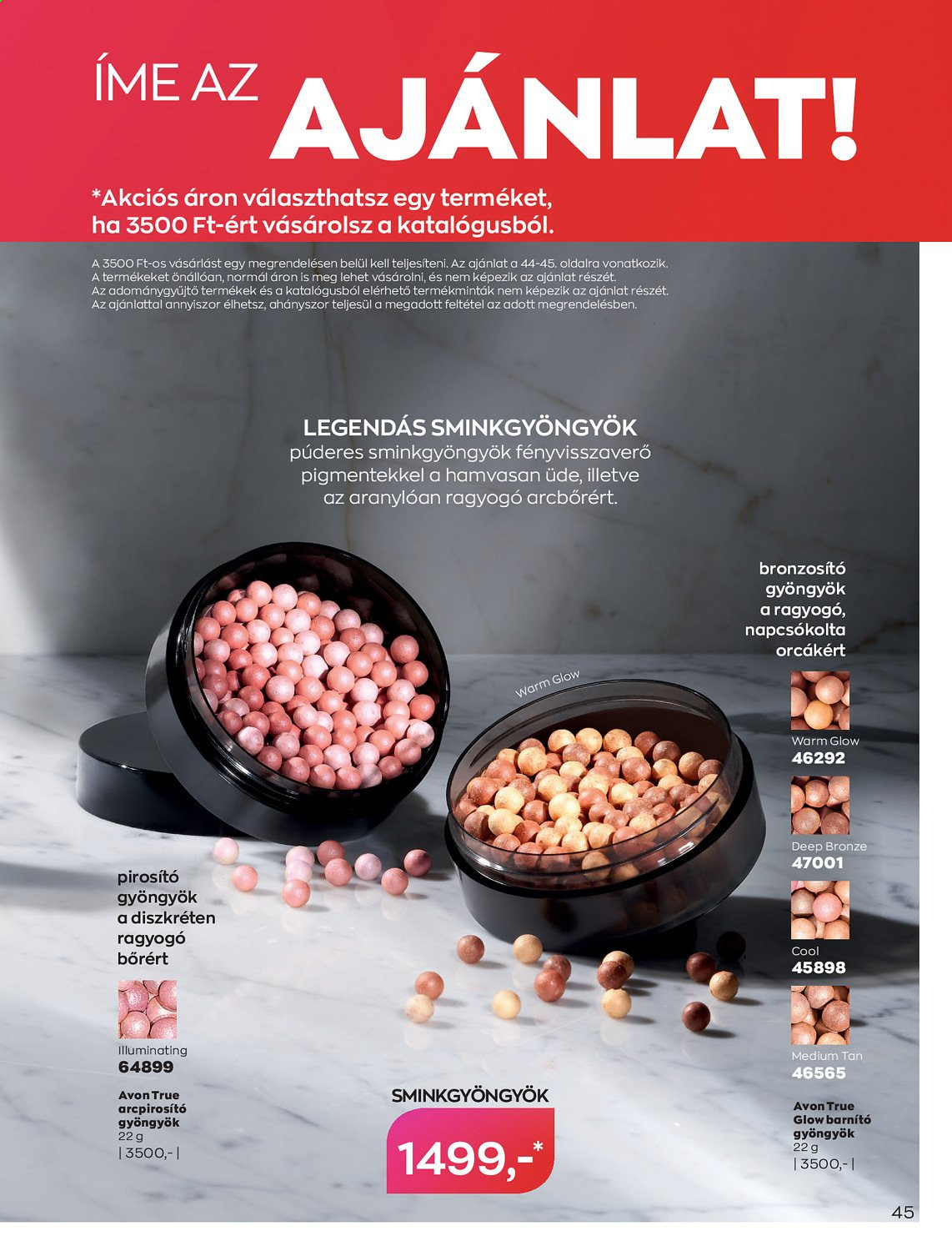 Avon akciós újságok - 2021.06.01 - 2021.06.30. Oldal 47