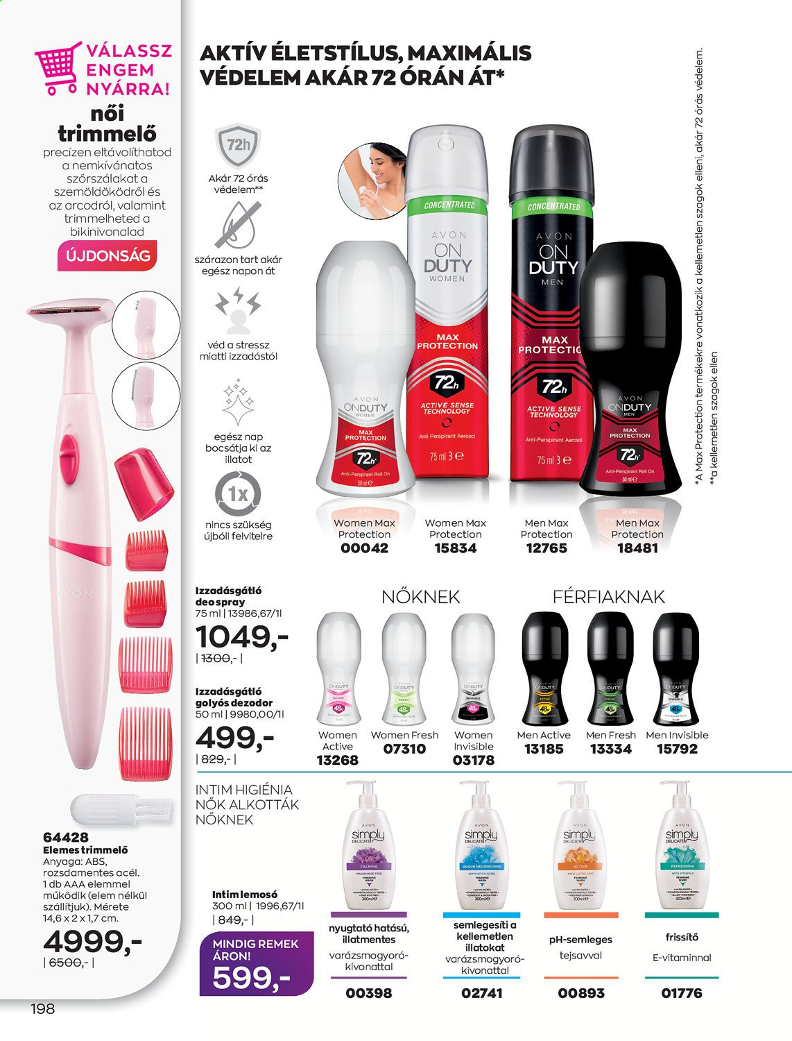 Avon akciós újságok - 2021.06.01 - 2021.06.30. Oldal 200