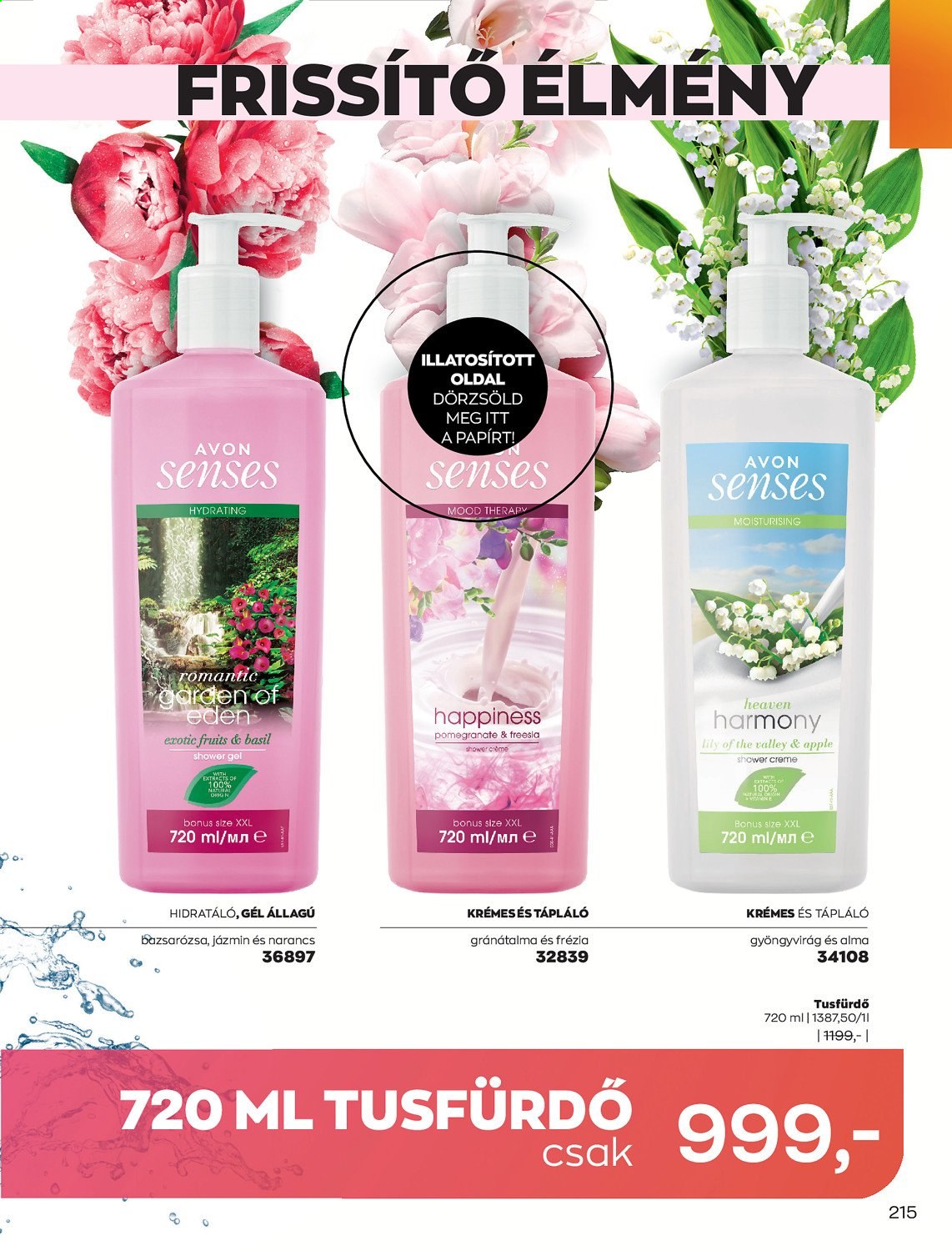 Avon akciós újságok - 2021.06.01 - 2021.06.30. Oldal 217