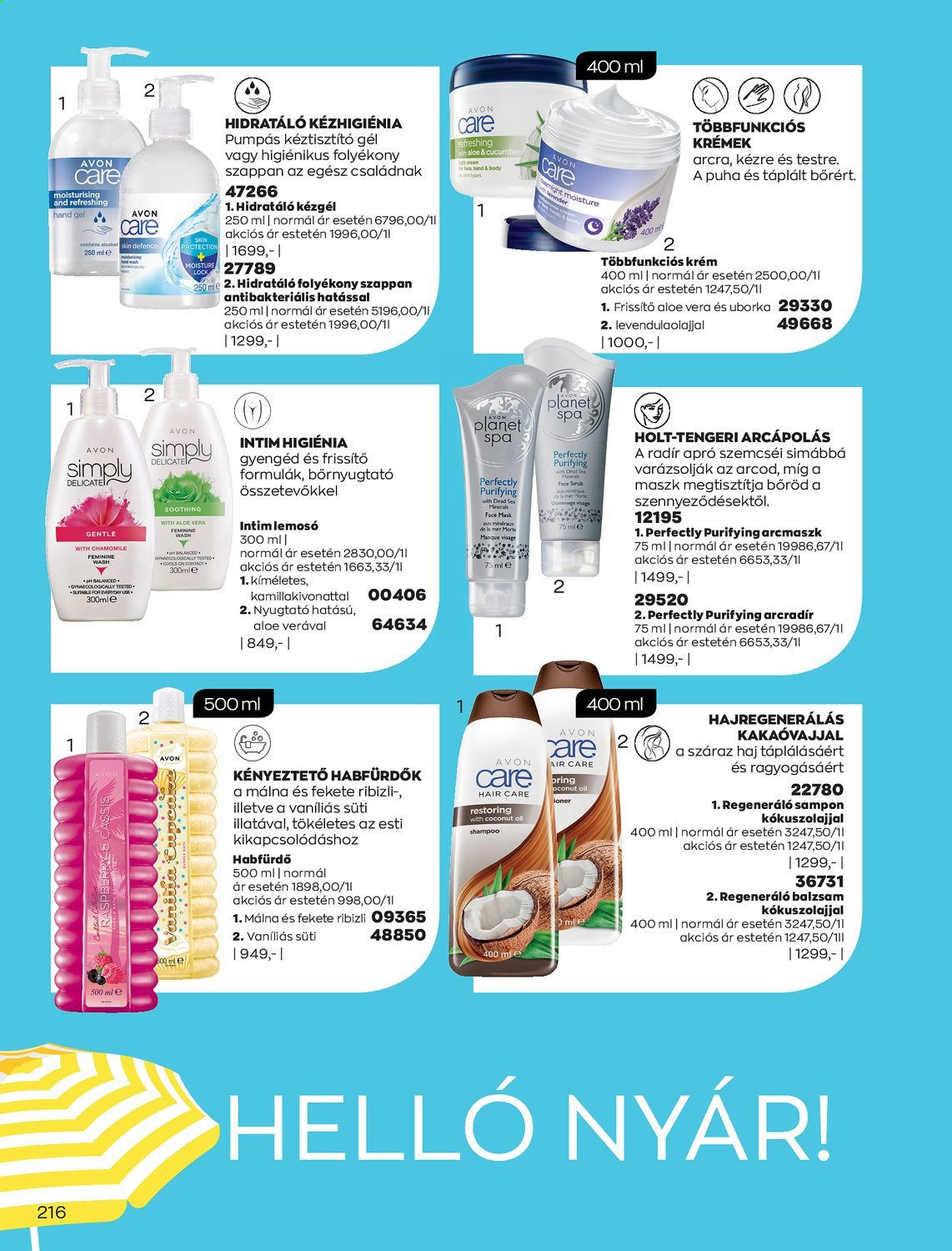 Avon akciós újságok - 2021.06.01 - 2021.06.30. Oldal 218