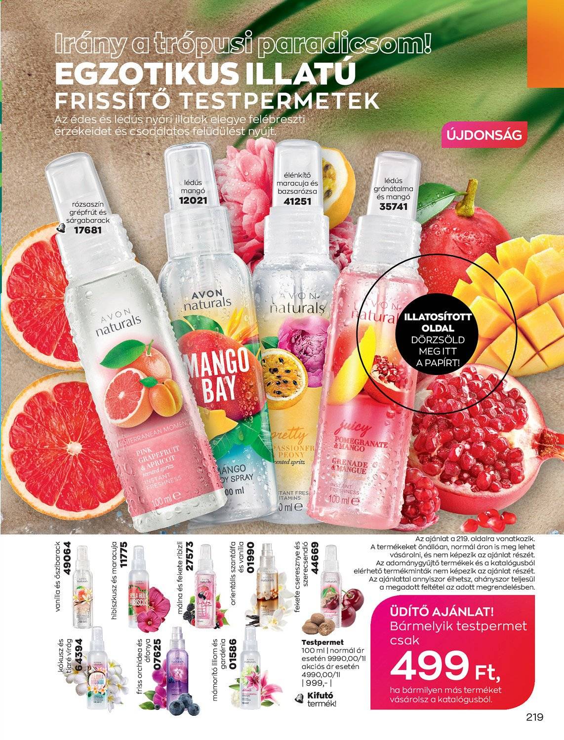 Avon akciós újságok - 2021.06.01 - 2021.06.30. Oldal 221