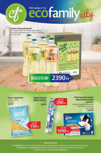 Újság EcoFamily - 2021.06.03 - 2021.06.13.