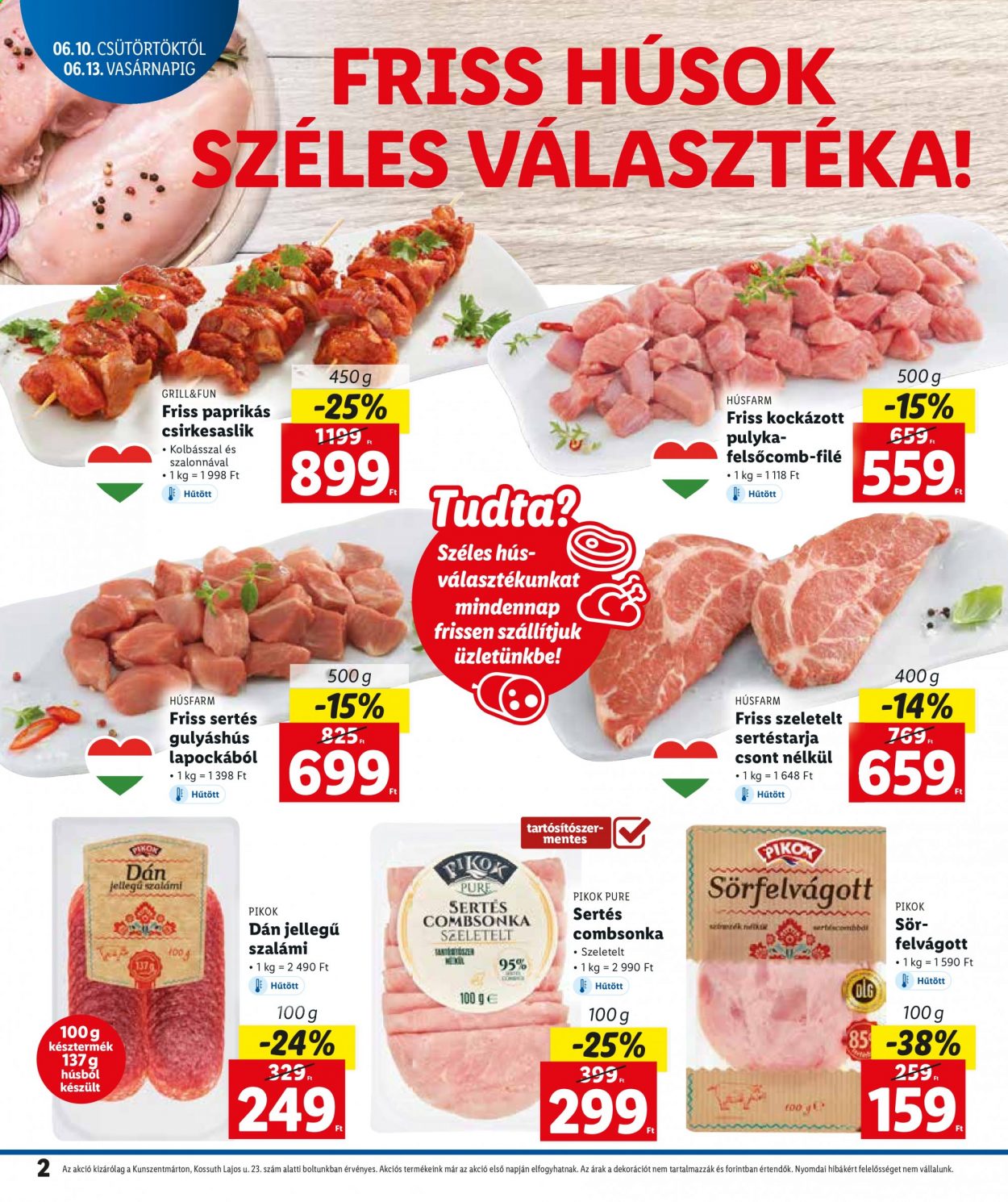 Lidl akciós újságok - 2021.06.10 - 2021.06.13. Oldal 2