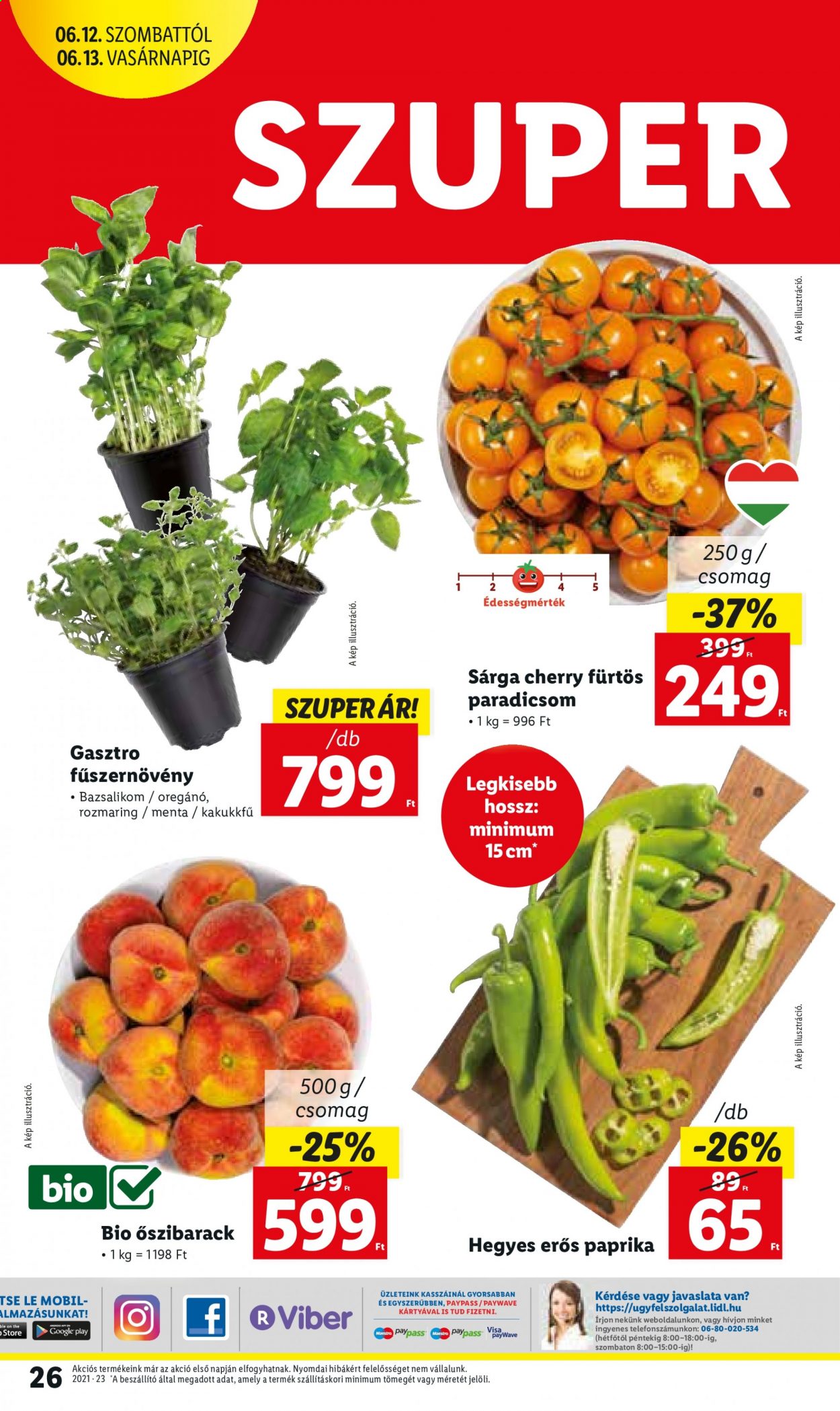 Lidl akciós újságok - 2021.06.10 - 2021.06.16. Oldal 26