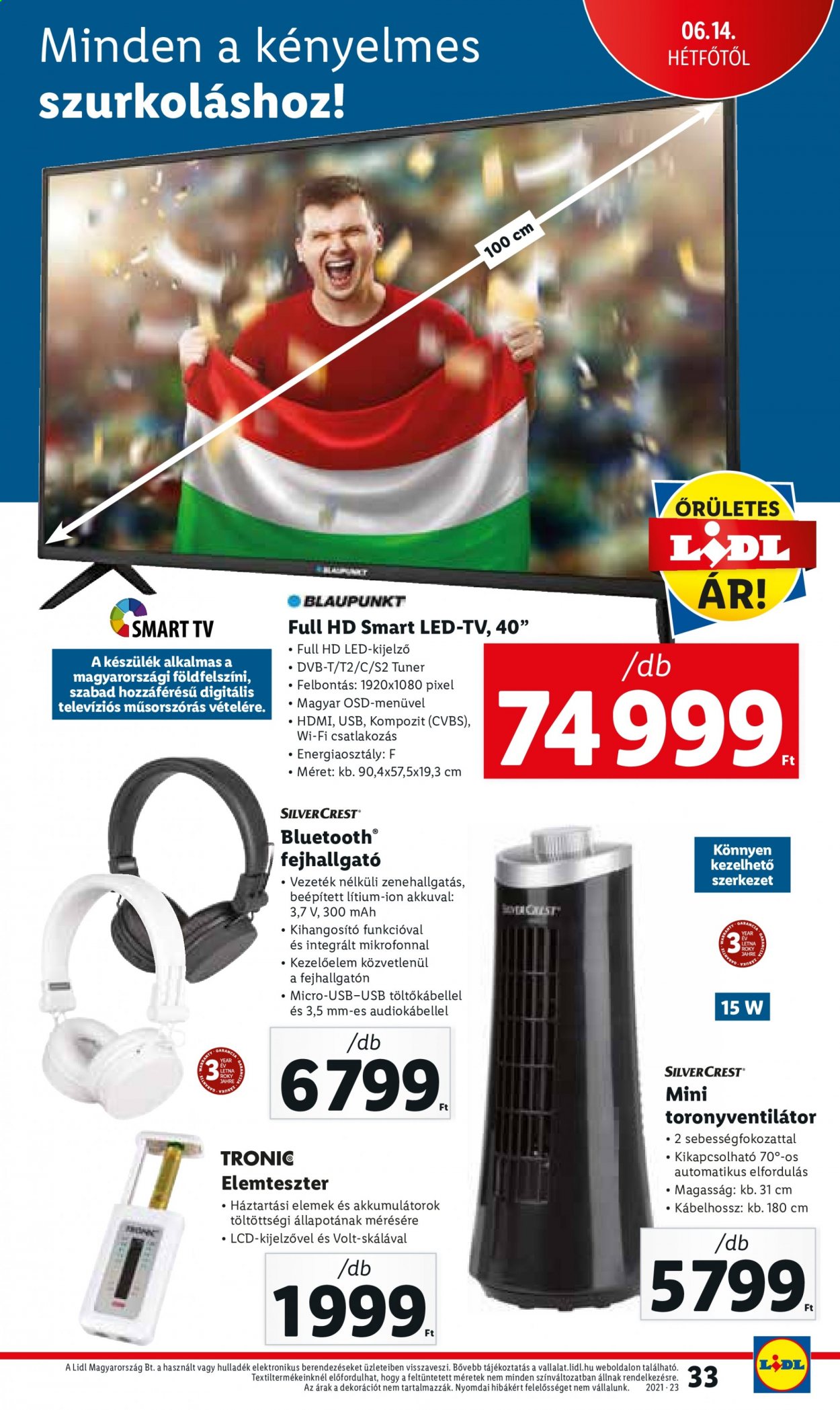 Lidl akciós újságok - 2021.06.10 - 2021.06.16. Oldal 33