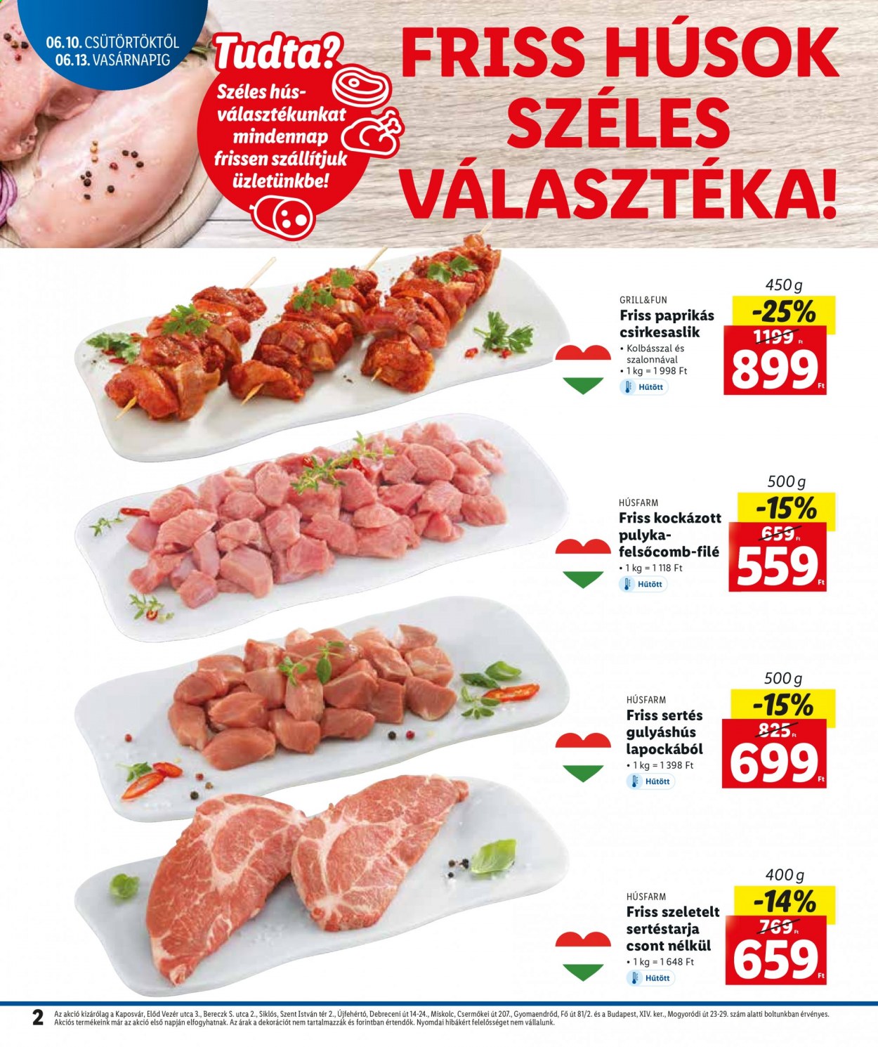 Lidl akciós újságok - 2021.06.10 - 2021.06.13. Oldal 2