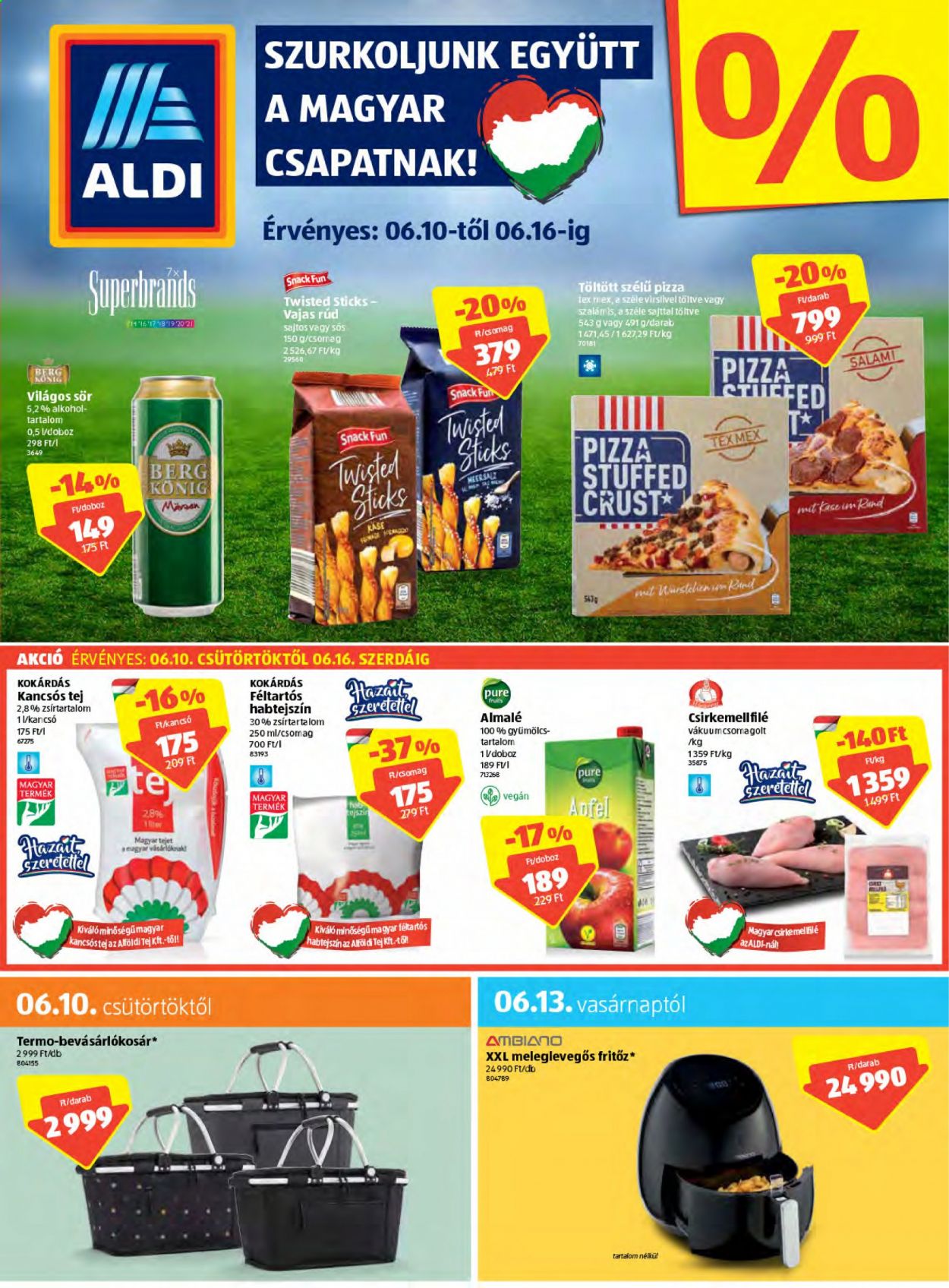 Aldi akciós újságok - 2021.06.10 - 2021.06.16. Oldal 1