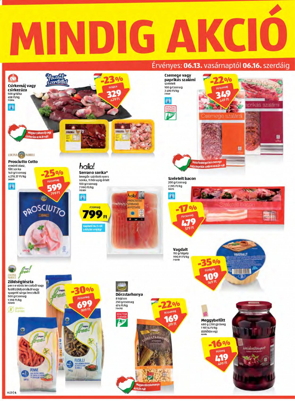 Aldi akciós újságok - 2021.06.10 - 2021.06.16. Oldal 4