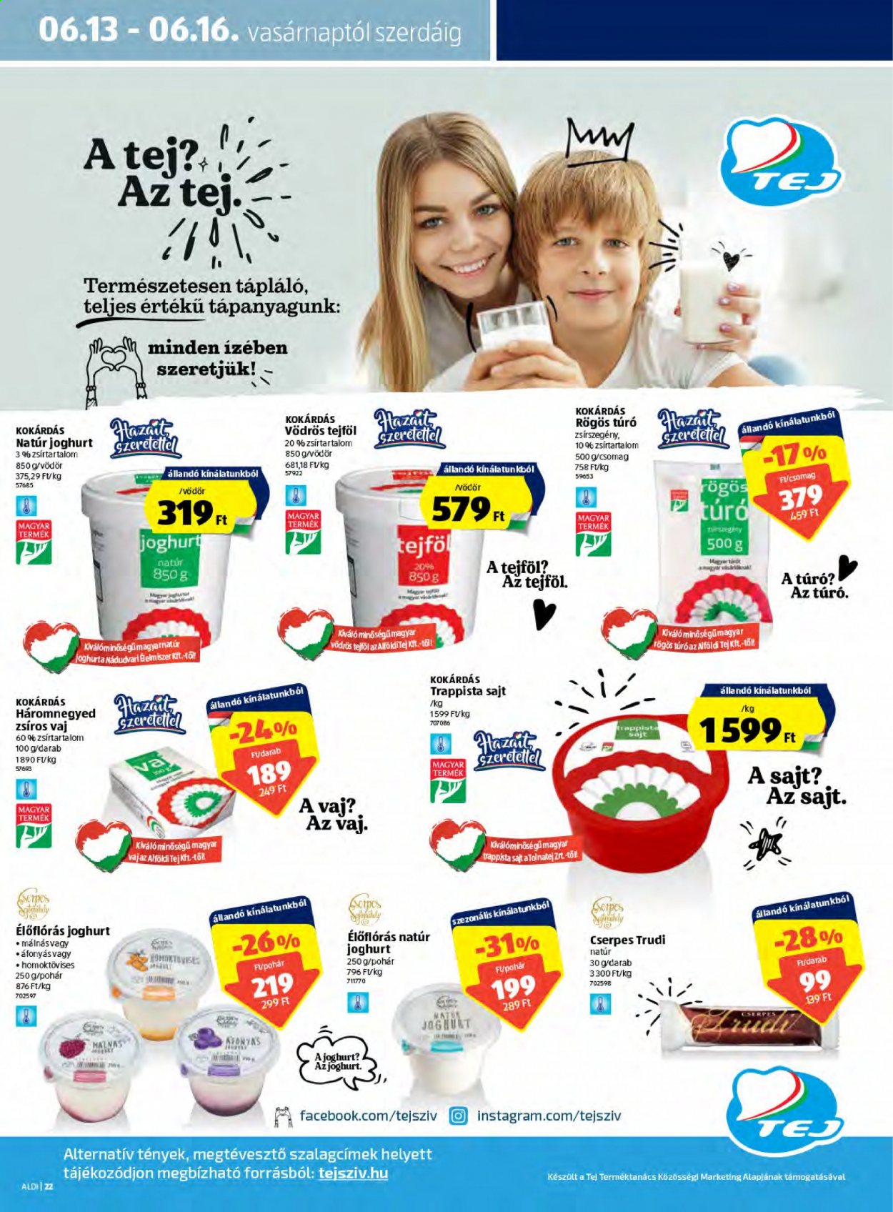 Aldi akciós újságok - 2021.06.10 - 2021.06.16. Oldal 22
