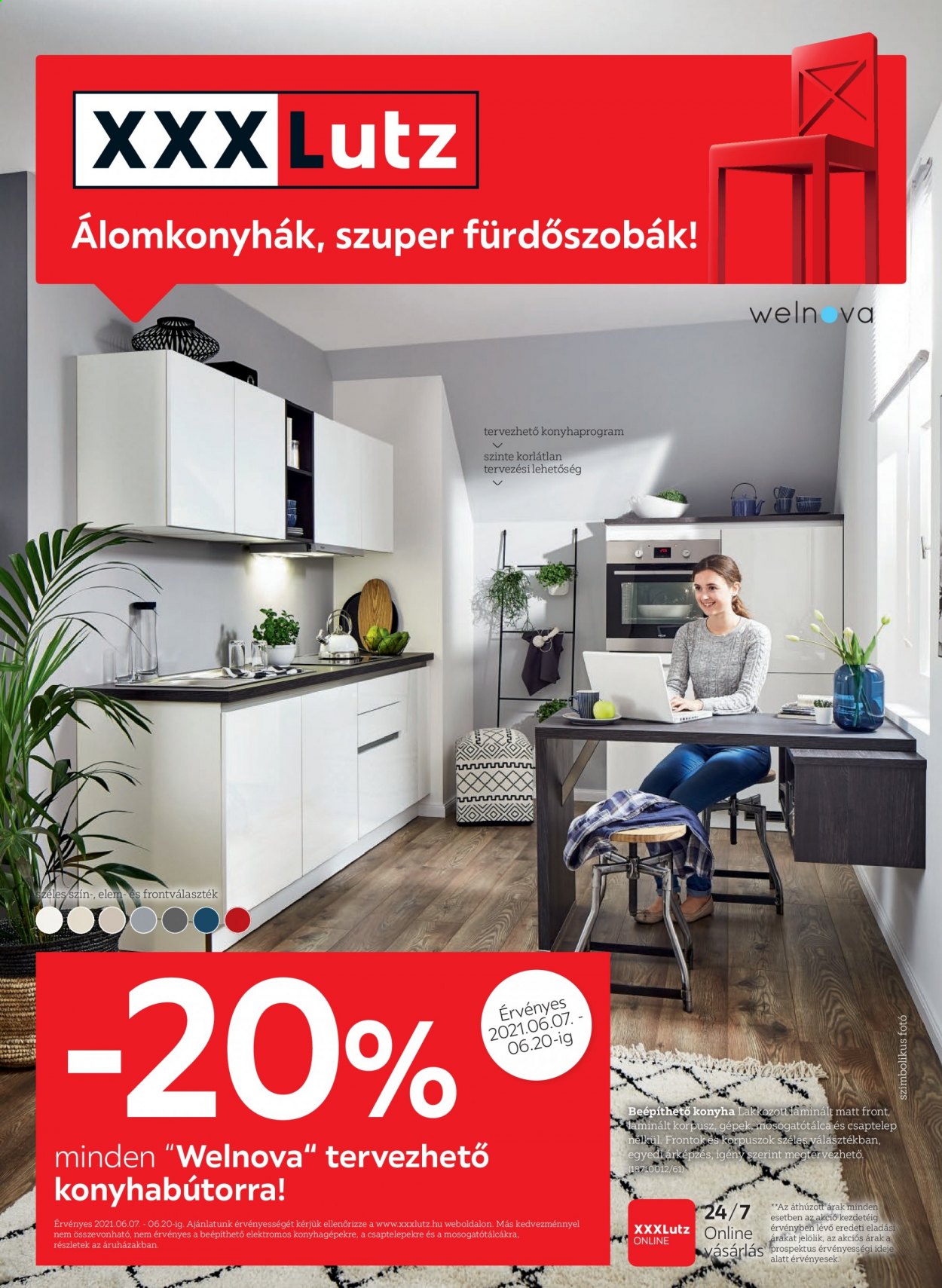 XXXLutz akciós újságok - 2021.06.07 - 2021.06.20. Oldal 1