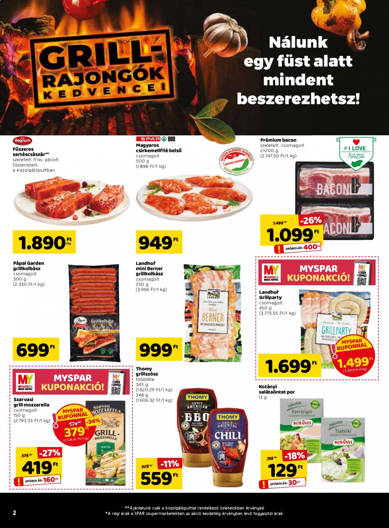 SPAR akciós újságok - 2021.06.10 - 2021.06.16. Oldal 2