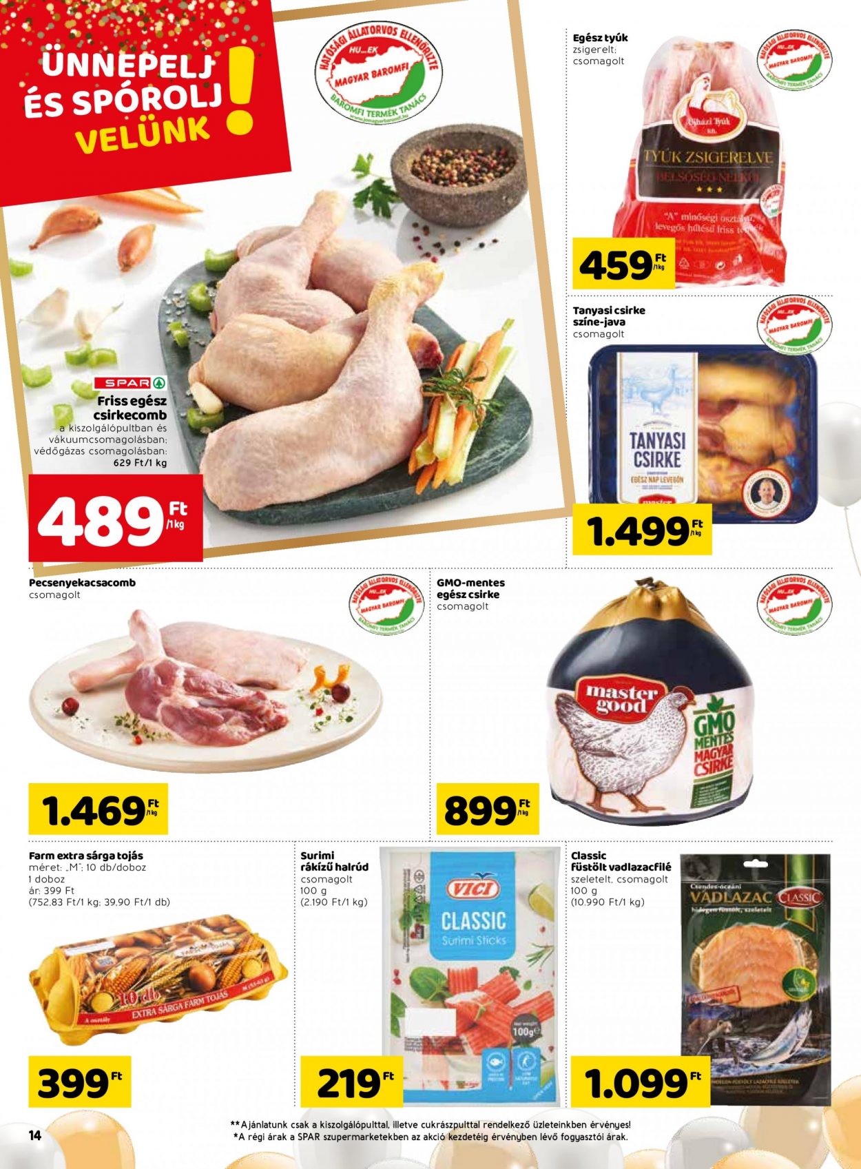 SPAR akciós újságok - 2021.06.10 - 2021.06.16. Oldal 14
