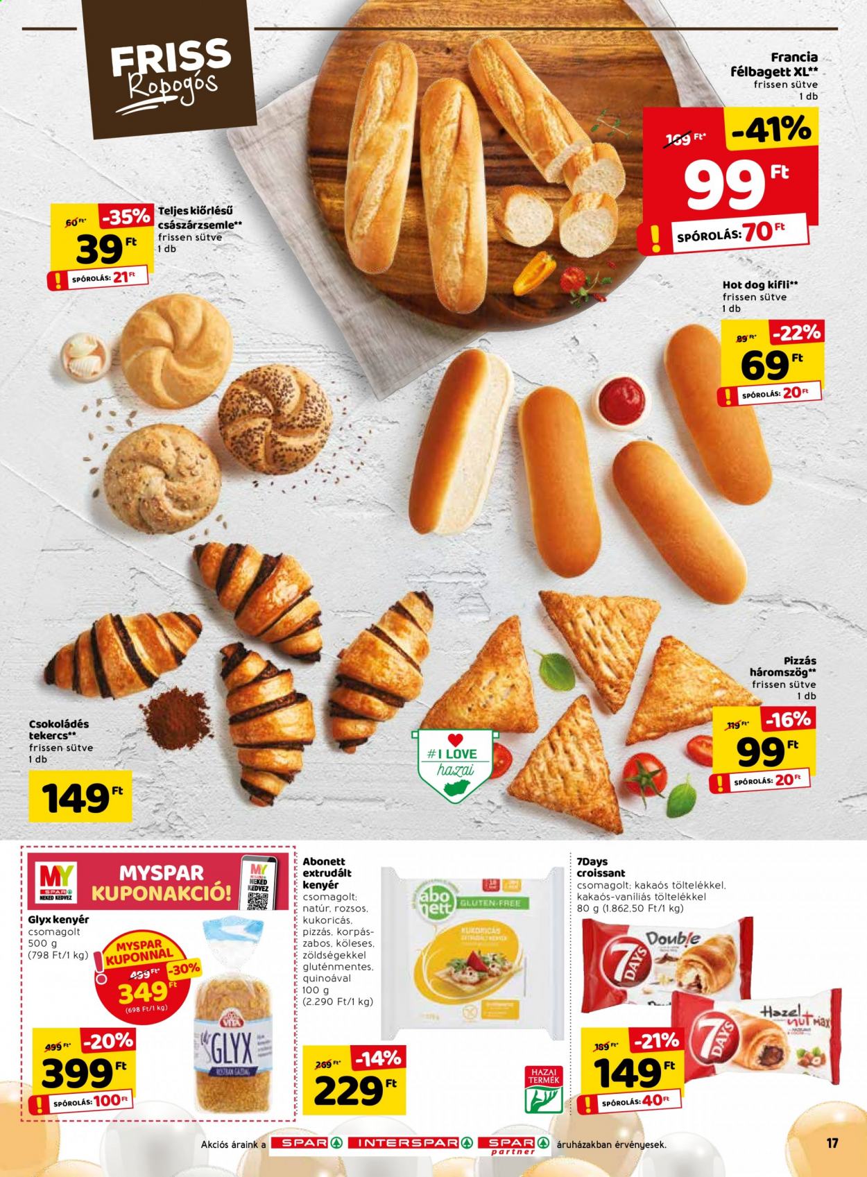 SPAR akciós újságok - 2021.06.10 - 2021.06.16. Oldal 17
