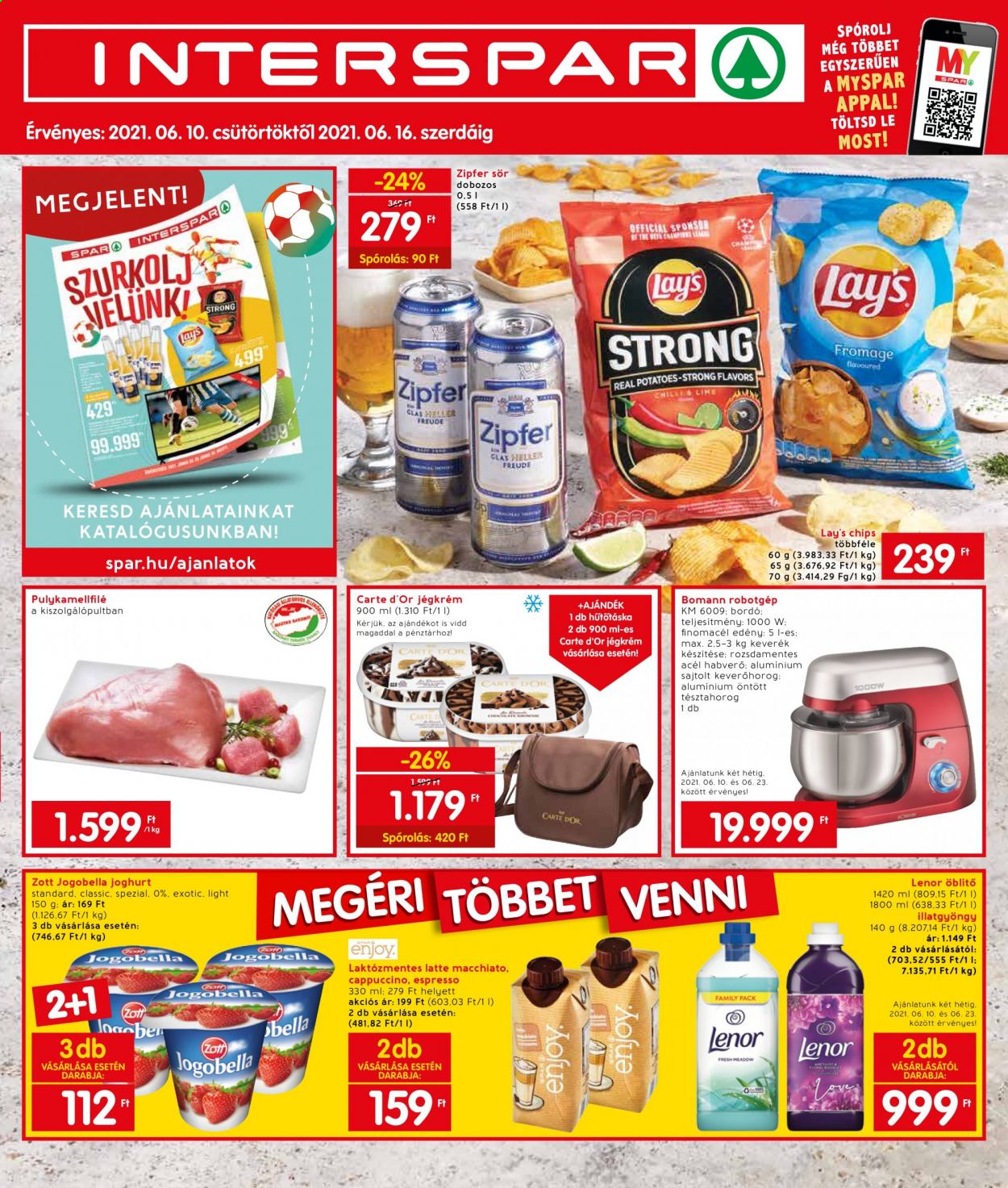 INTERSPAR akciós újságok - 2021.06.10 - 2021.06.16. Oldal 1