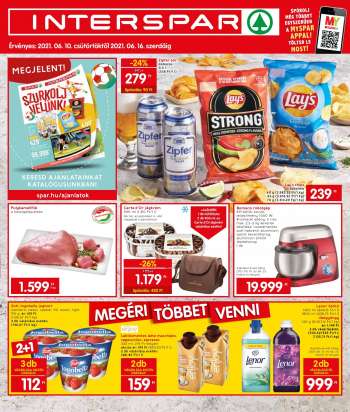 Újság INTERSPAR - 2021.06.10 - 2021.06.16.