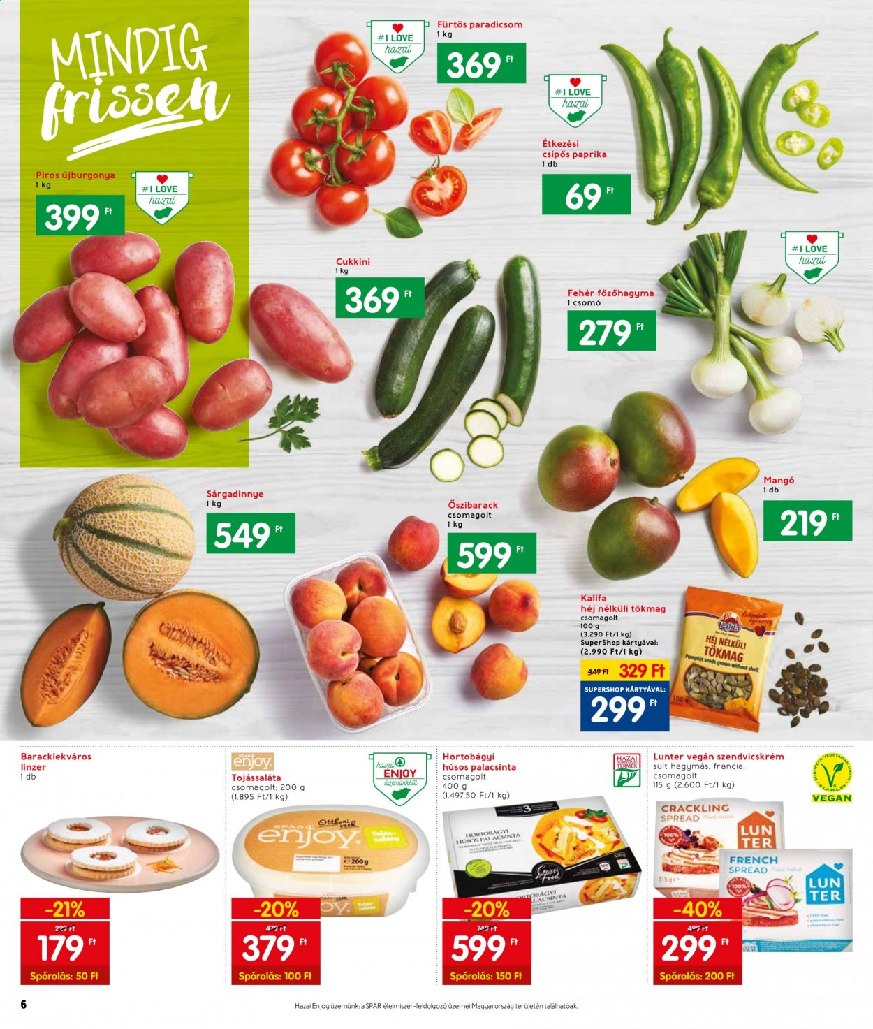 INTERSPAR akciós újságok - 2021.06.10 - 2021.06.16. Oldal 6