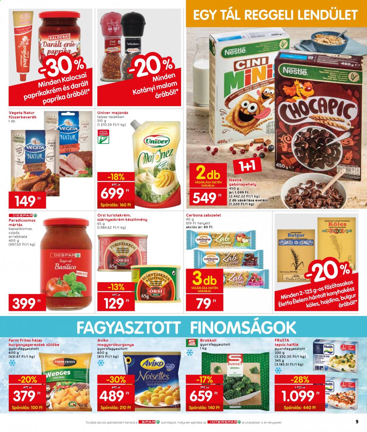 INTERSPAR akciós újságok - 2021.06.10 - 2021.06.16. Oldal 9