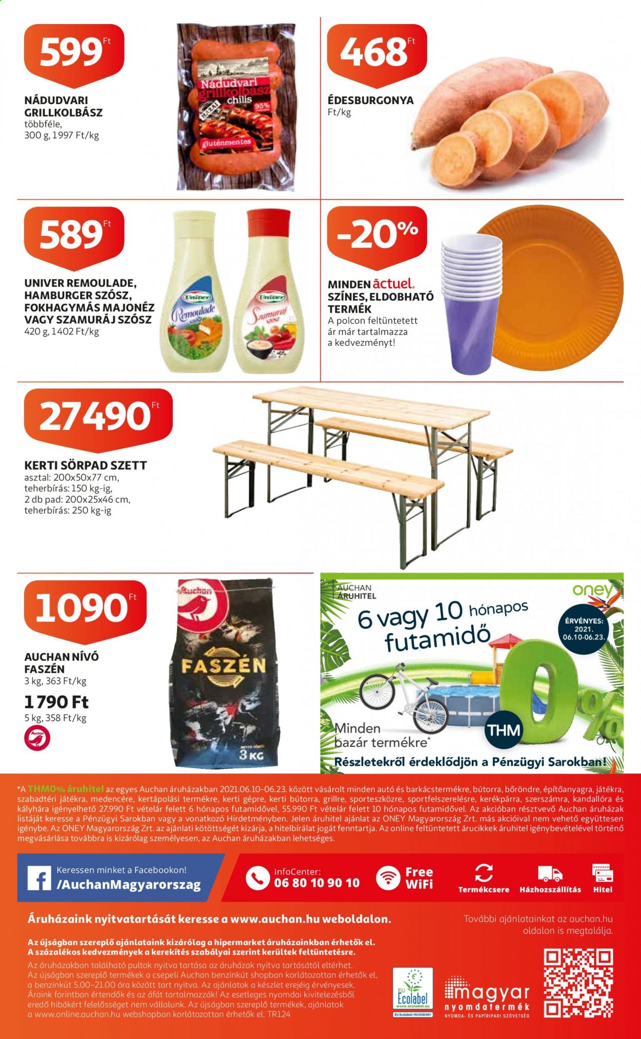 Auchan akciós újságok - 2021.06.10 - 2021.06.23. Oldal 12