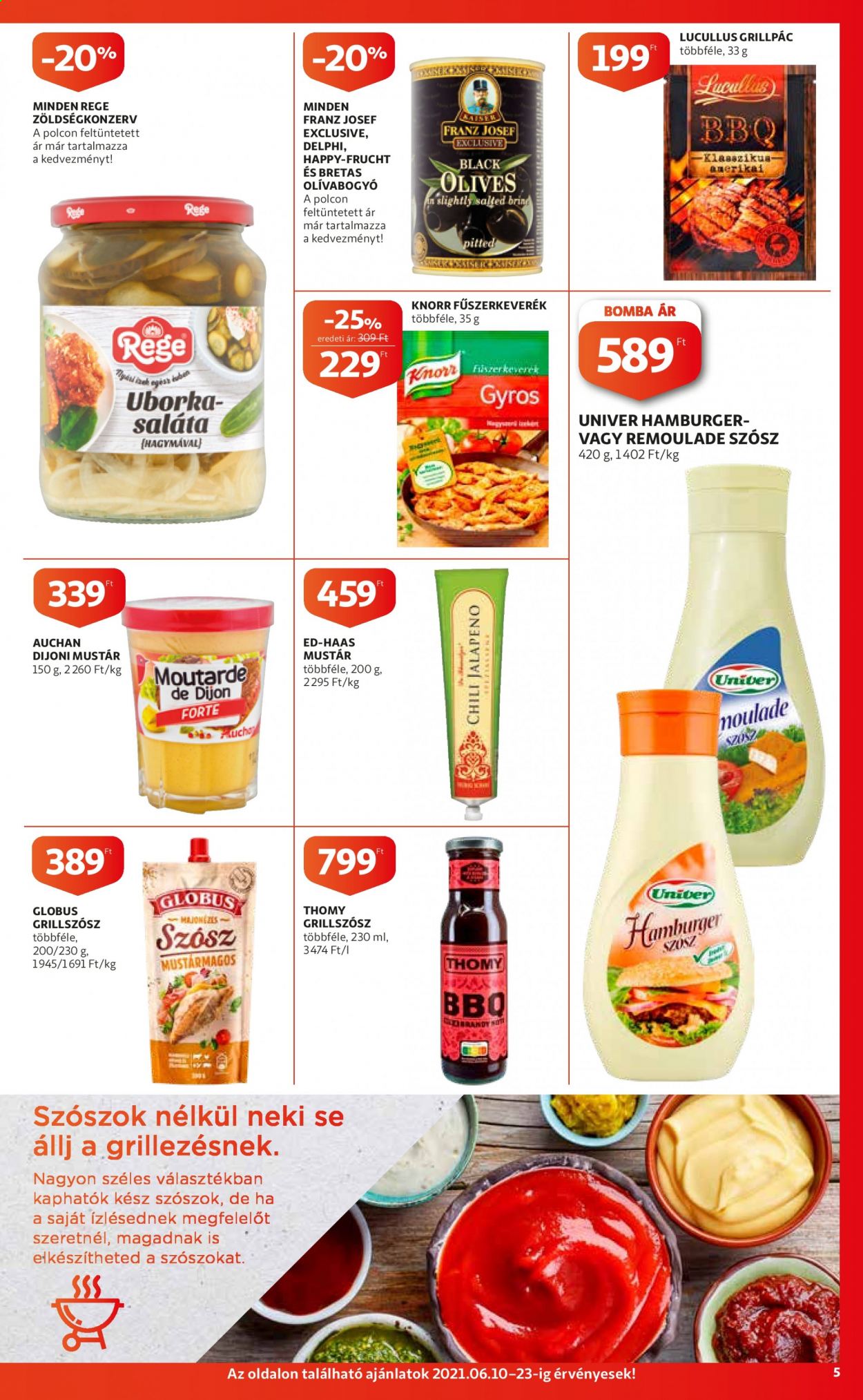 Auchan akciós újságok - 2021.06.10 - 2021.06.16. Oldal 5