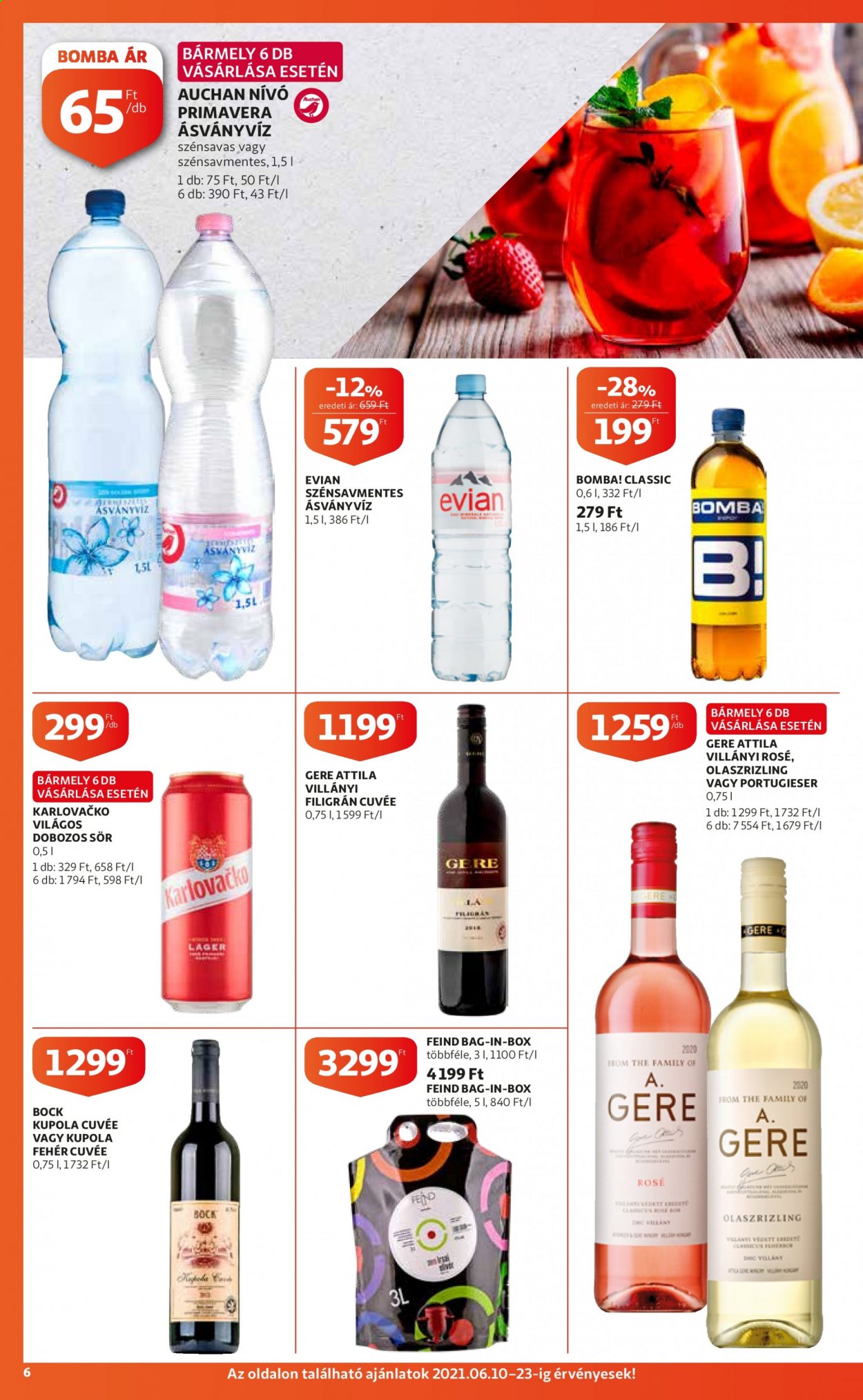 Auchan akciós újságok - 2021.06.10 - 2021.06.16. Oldal 6