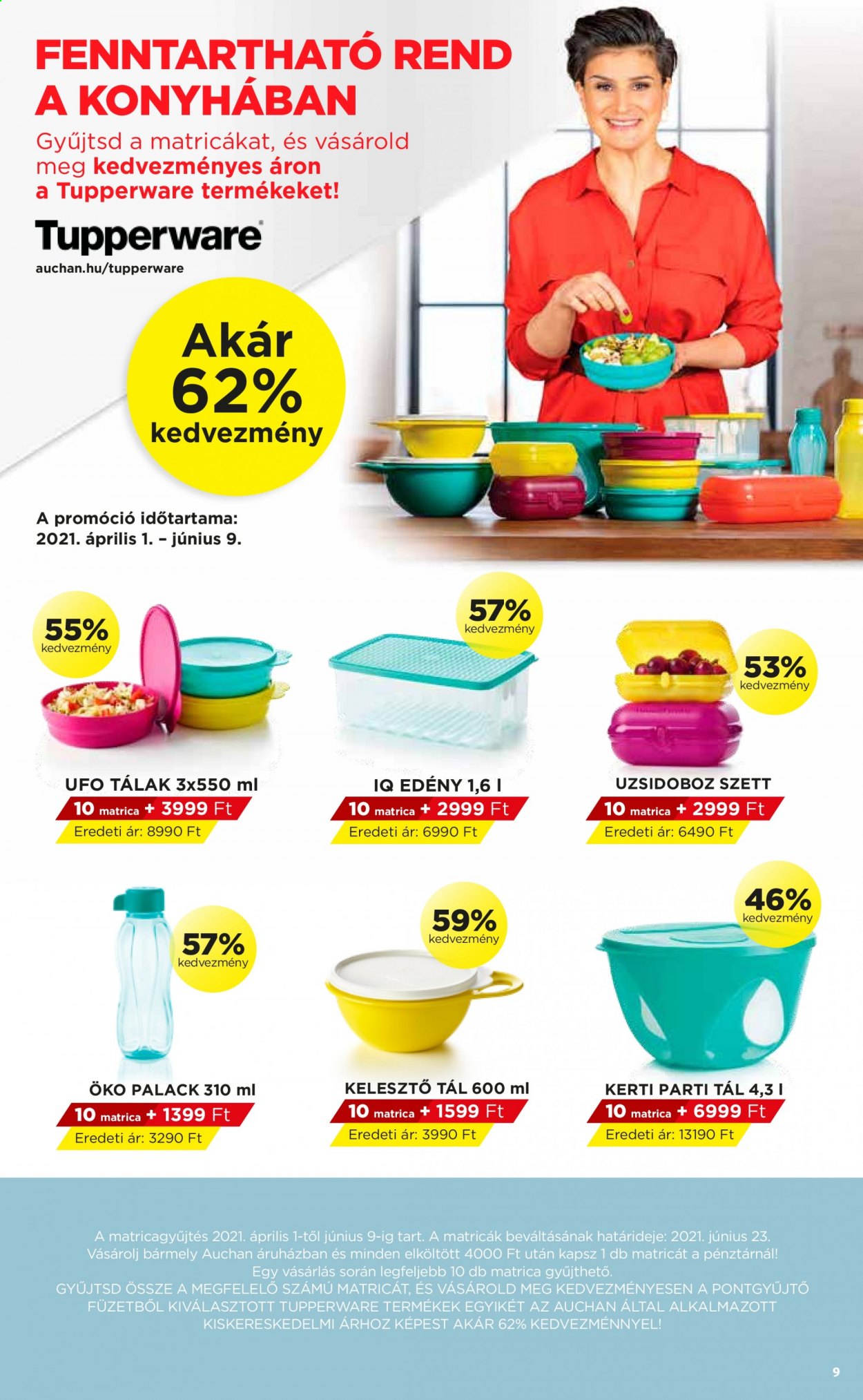 Auchan akciós újságok - 2021.06.10 - 2021.06.16. Oldal 9