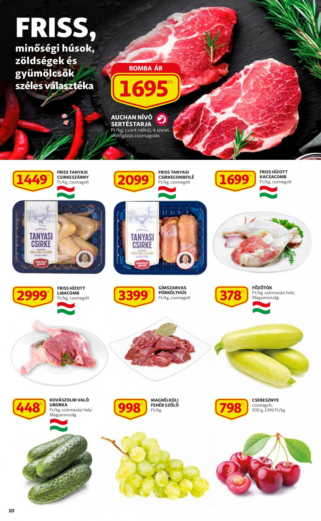 Auchan akciós újságok - 2021.06.10 - 2021.06.16. Oldal 10