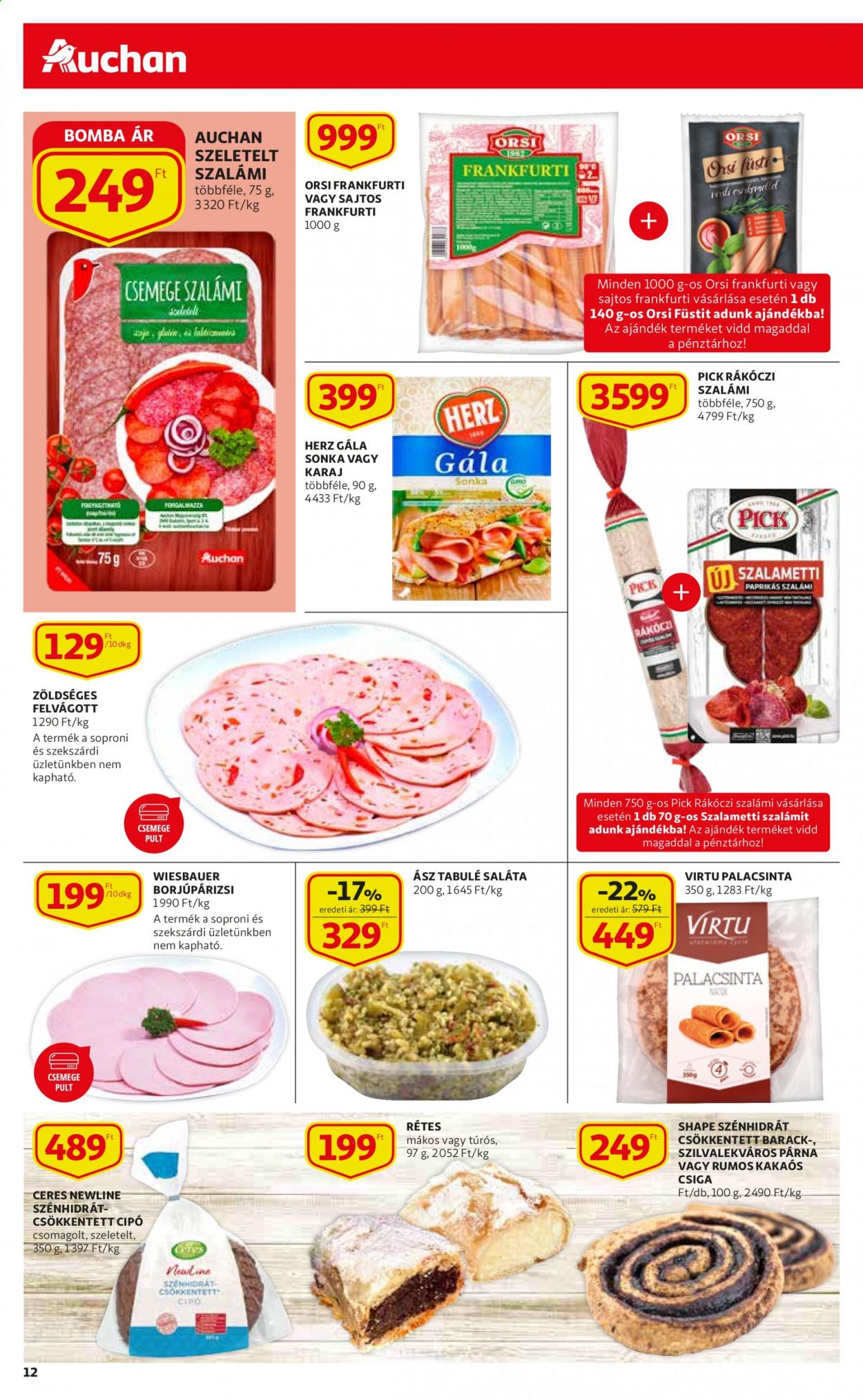 Auchan akciós újságok - 2021.06.10 - 2021.06.16. Oldal 12