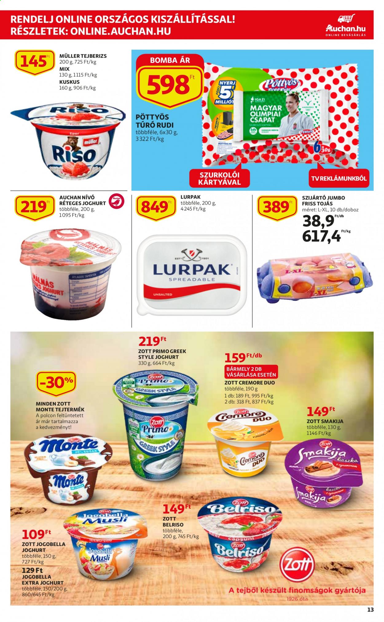 Auchan akciós újságok - 2021.06.10 - 2021.06.16. Oldal 13