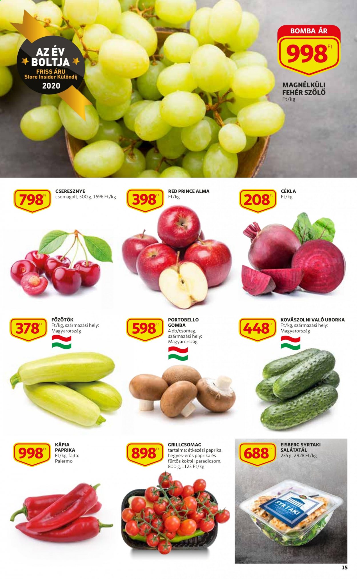 Auchan akciós újságok - 2021.06.10 - 2021.06.16. Oldal 15