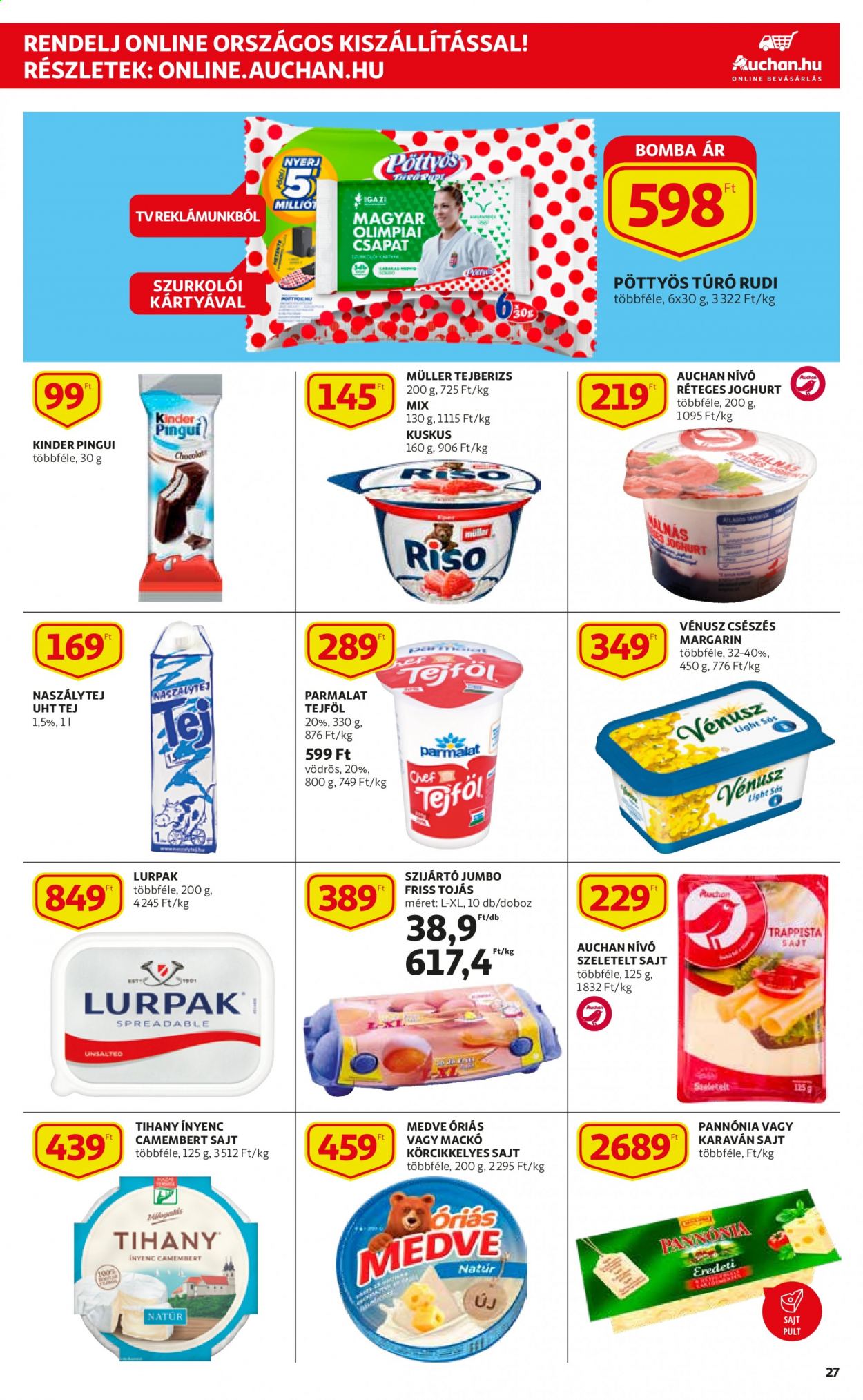 Auchan akciós újságok - 2021.06.10 - 2021.06.16. Oldal 27