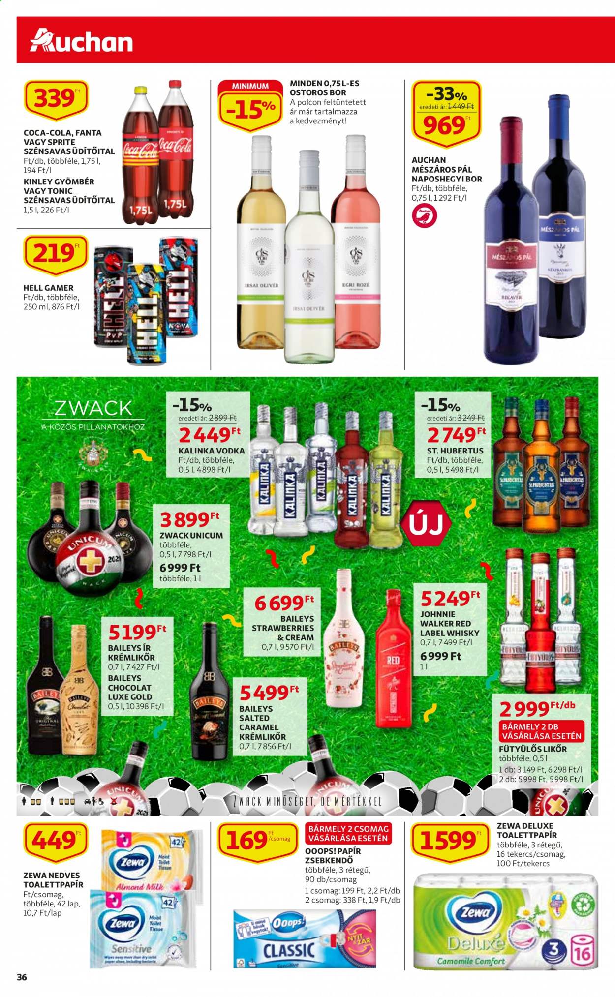 Auchan akciós újságok - 2021.06.10 - 2021.06.16. Oldal 36