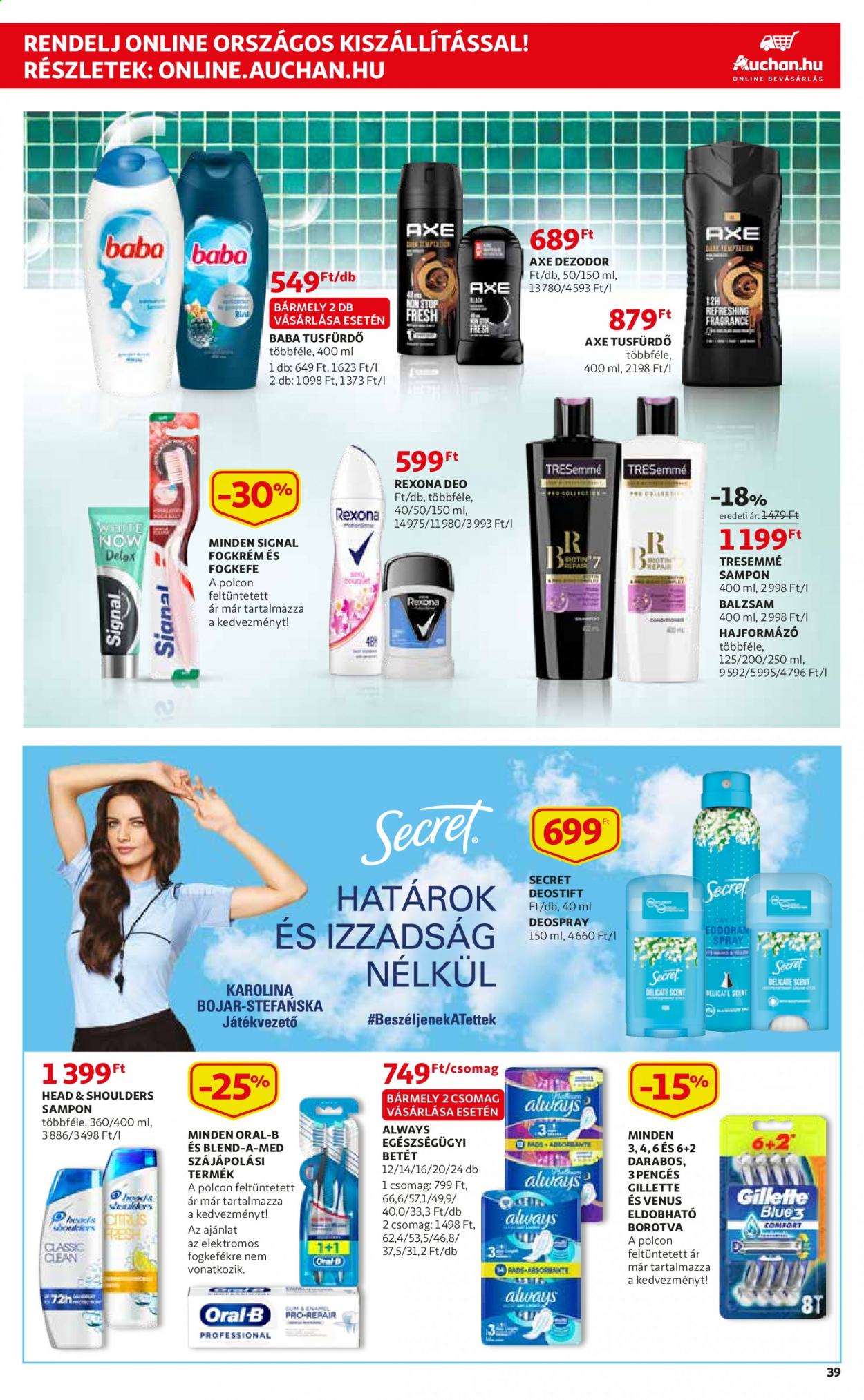 Auchan akciós újságok - 2021.06.10 - 2021.06.16. Oldal 39