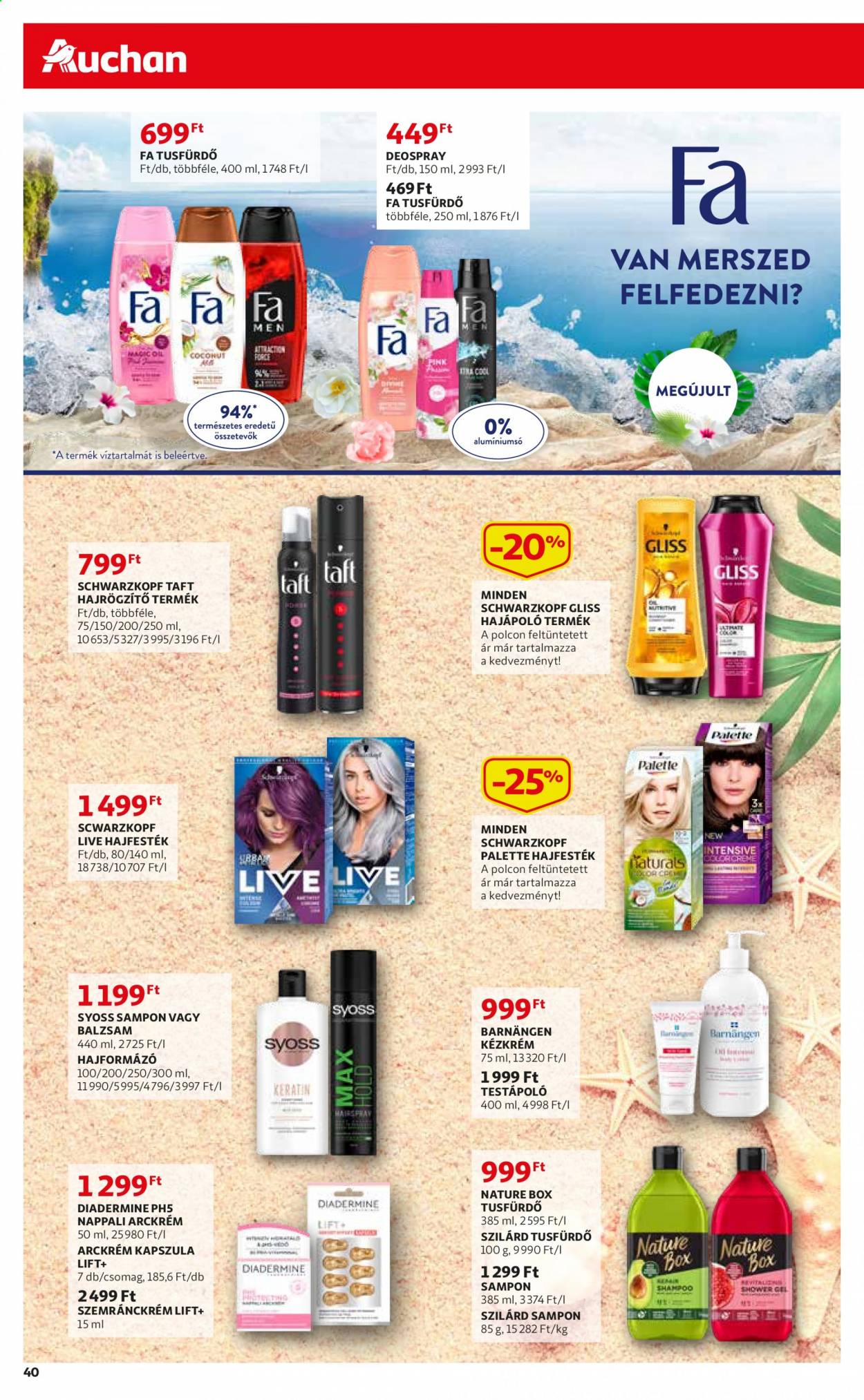 Auchan akciós újságok - 2021.06.10 - 2021.06.16. Oldal 40