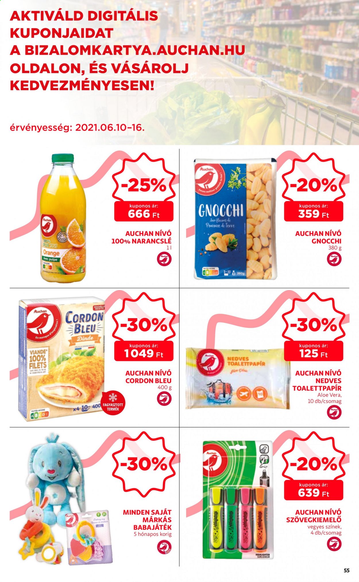 Auchan akciós újságok - 2021.06.10 - 2021.06.16. Oldal 55