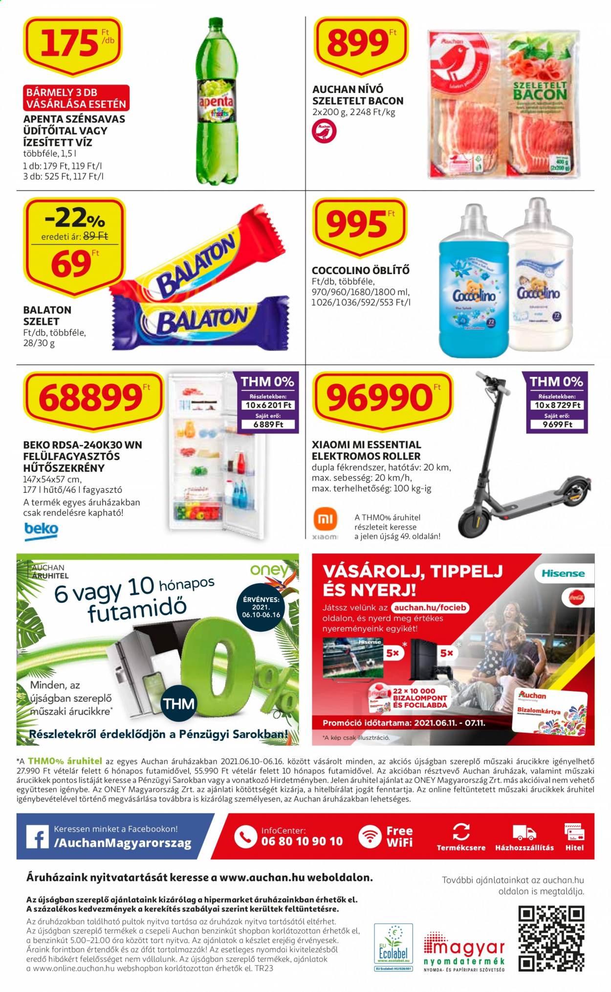 Auchan akciós újságok - 2021.06.10 - 2021.06.16. Oldal 58