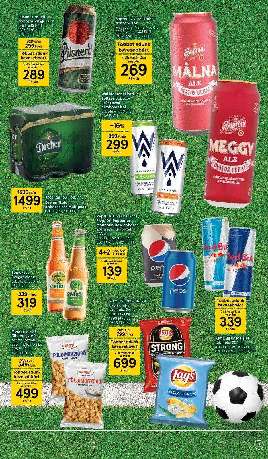 TESCO akciós újságok - 2021.06.10 - 2021.06.16. Oldal 3