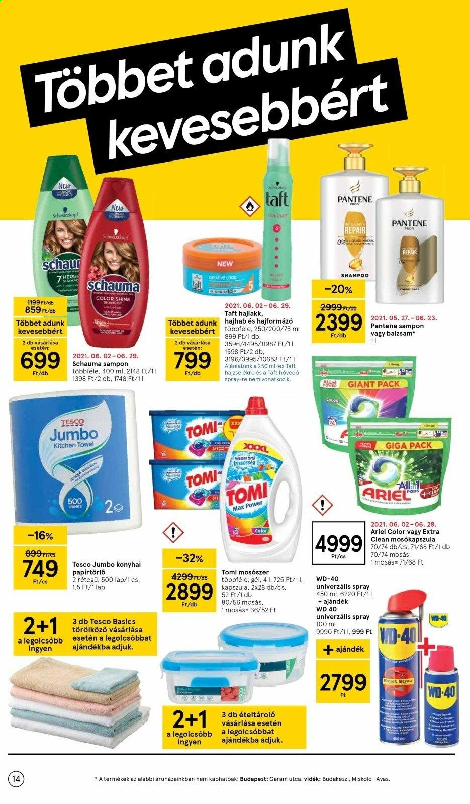TESCO akciós újságok - 2021.06.10 - 2021.06.16. Oldal 14