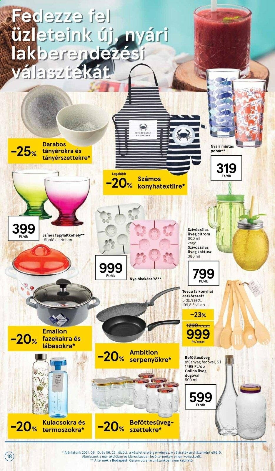 TESCO akciós újságok - 2021.06.10 - 2021.06.16. Oldal 18