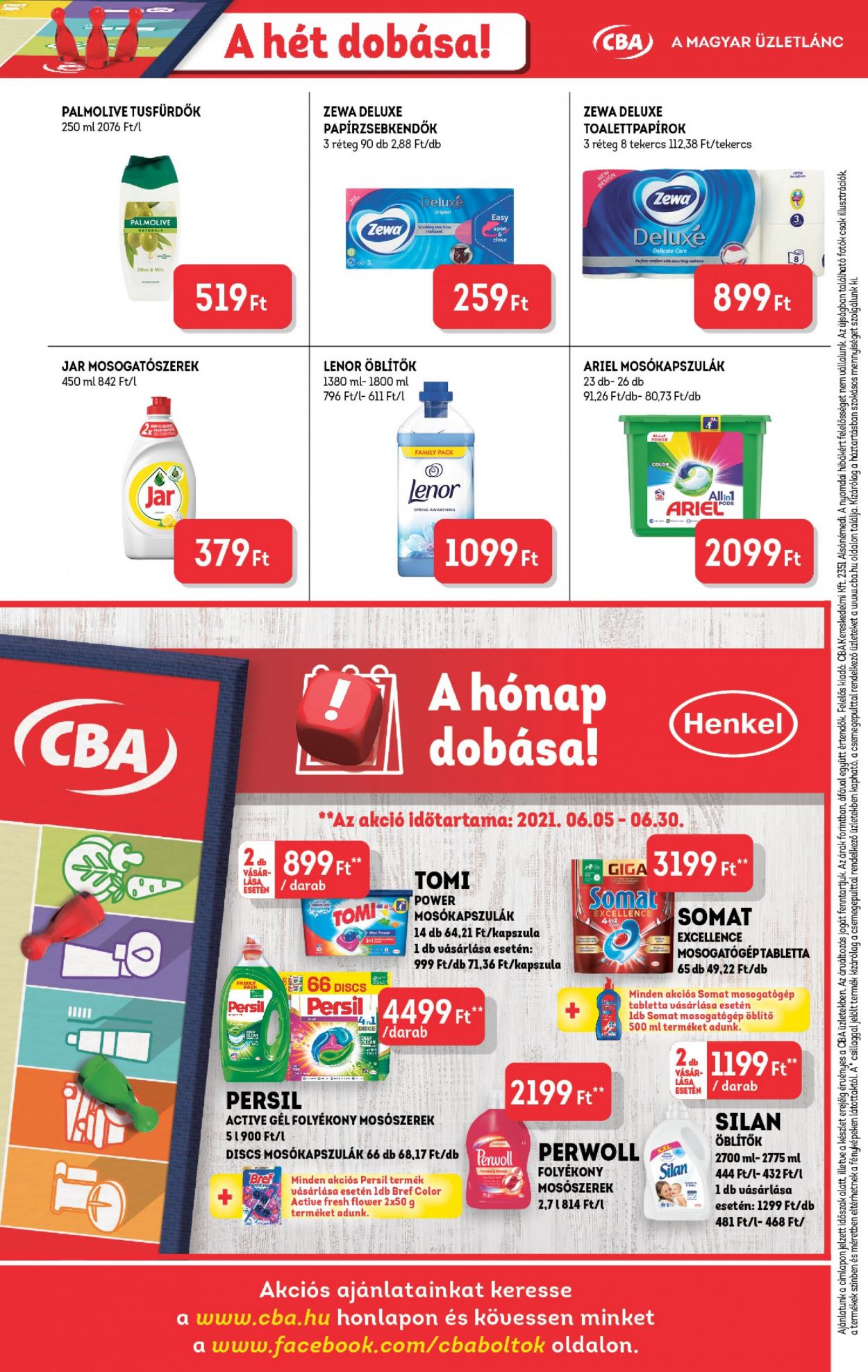 CBA akciós újságok - 2021.06.10 - 2021.06.16. Oldal 8