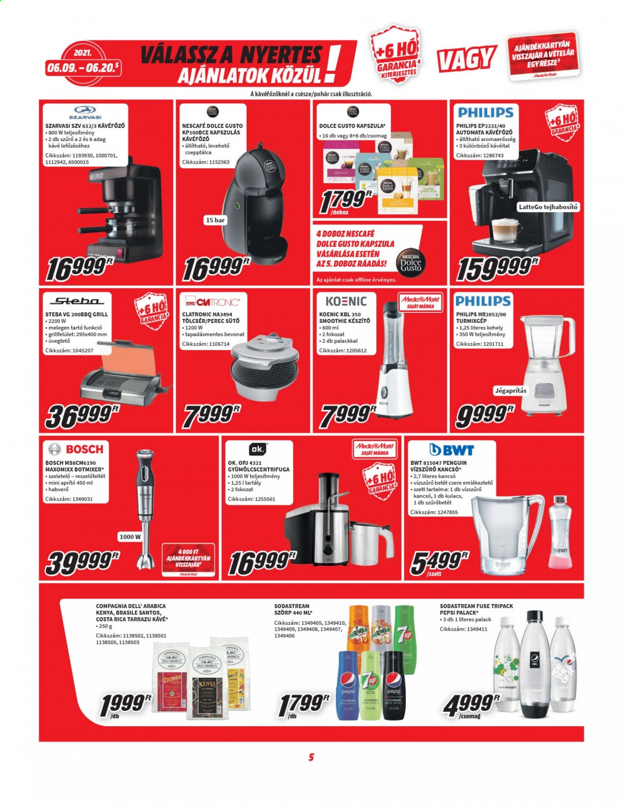 MediaMarkt akciós újságok - 2021.06.09 - 2021.06.20. Oldal 5