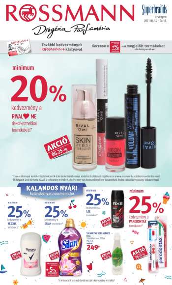 Újság Rossmann - 2021.06.14 - 2021.06.18.