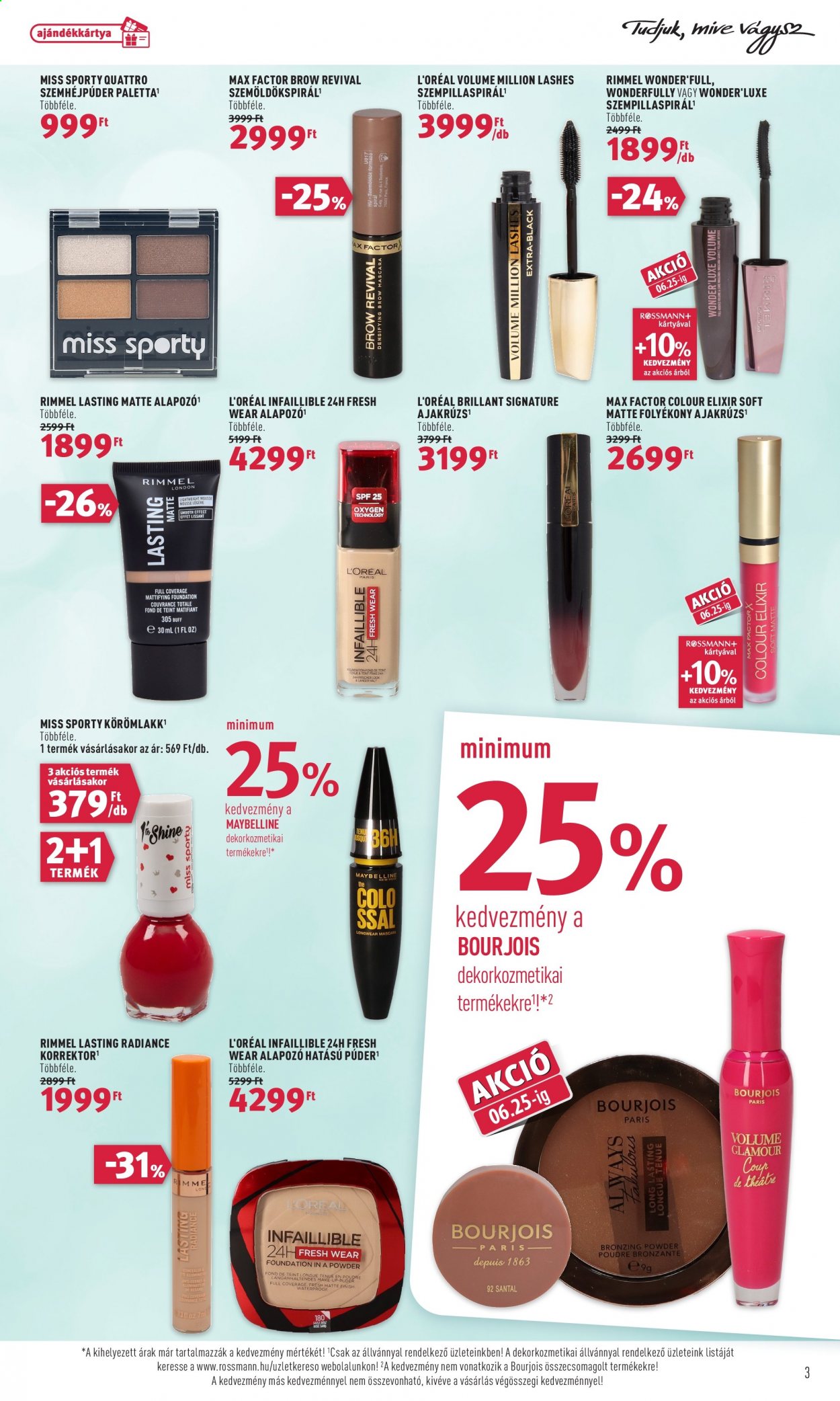 Rossmann akciós újságok - 2021.06.14 - 2021.06.18. Oldal 3