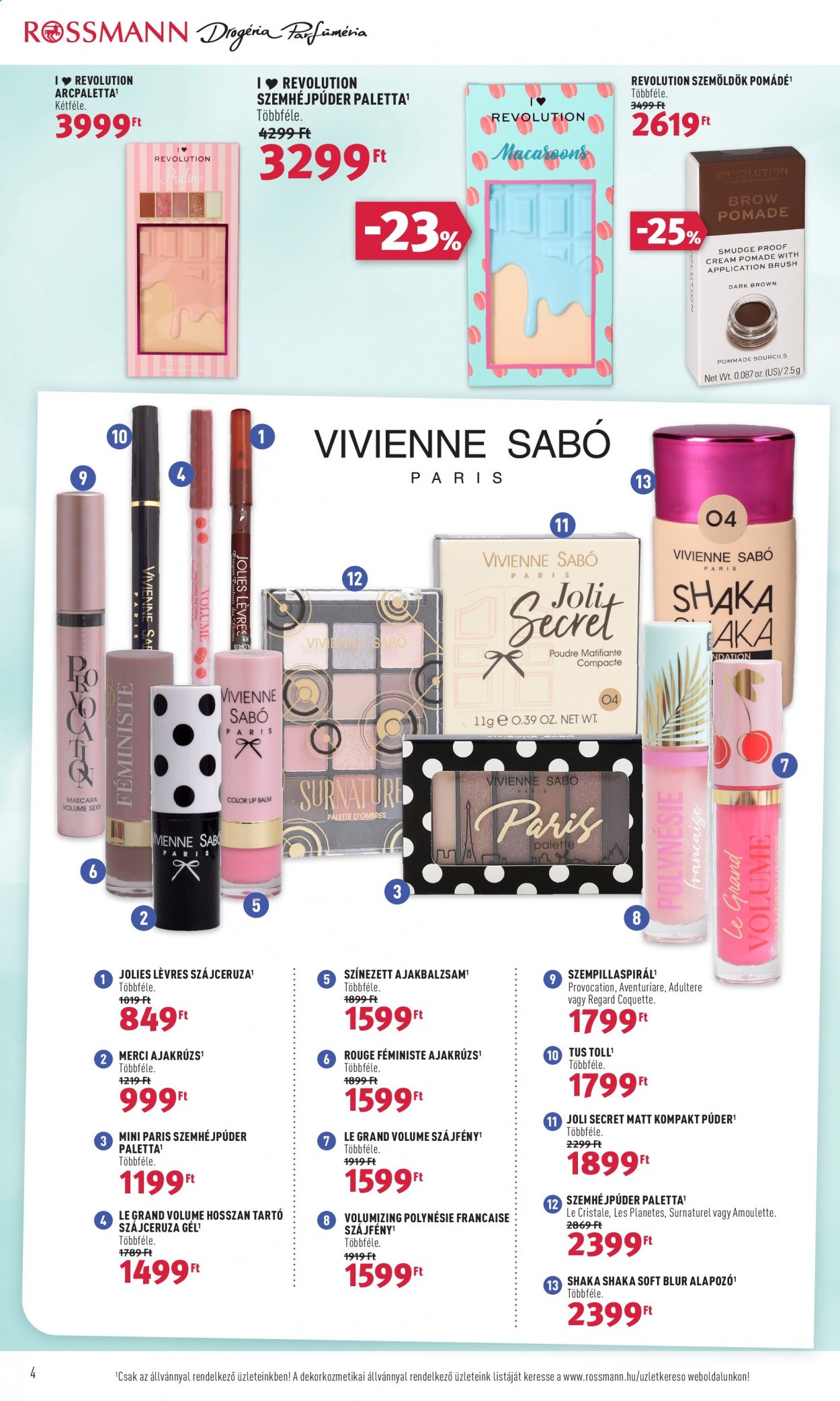 Rossmann akciós újságok - 2021.06.14 - 2021.06.18. Oldal 4