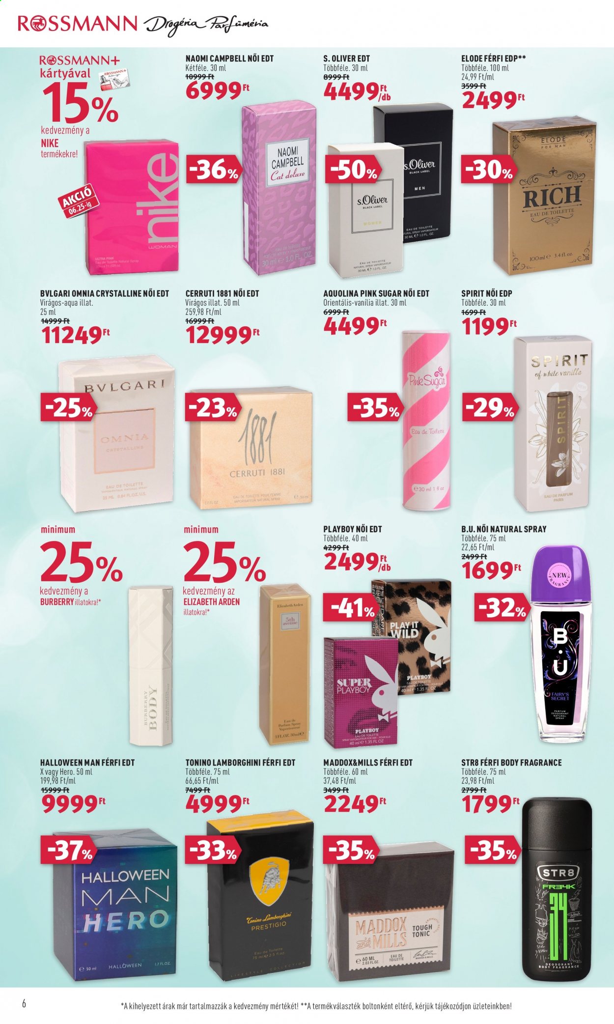 Rossmann akciós újságok - 2021.06.14 - 2021.06.18. Oldal 6