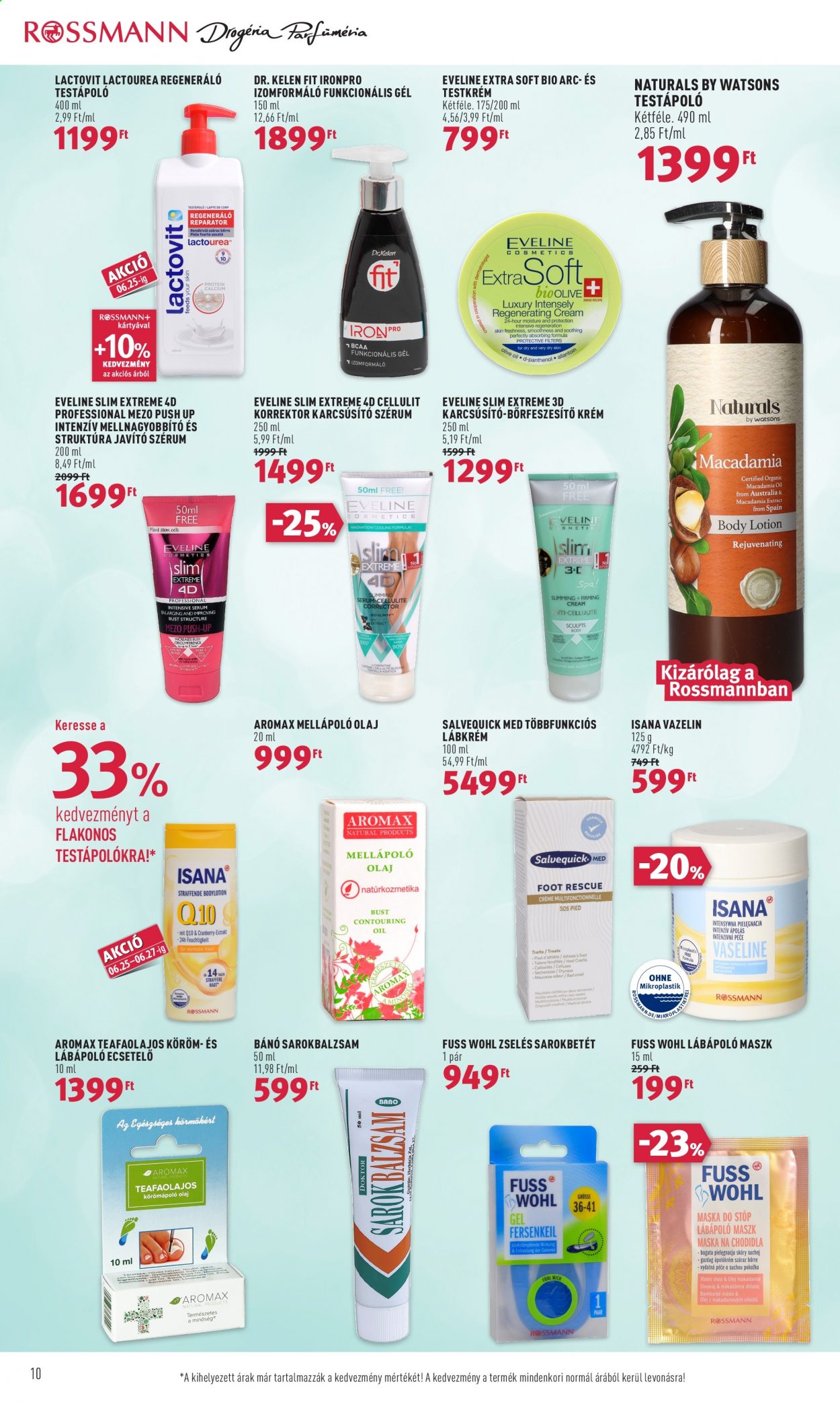 Rossmann akciós újságok - 2021.06.14 - 2021.06.18. Oldal 10