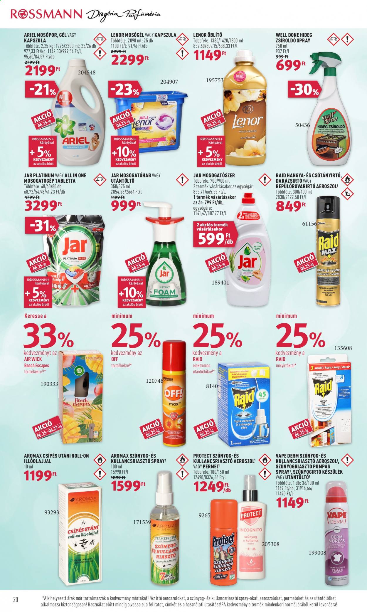 Rossmann akciós újságok - 2021.06.14 - 2021.06.18. Oldal 20