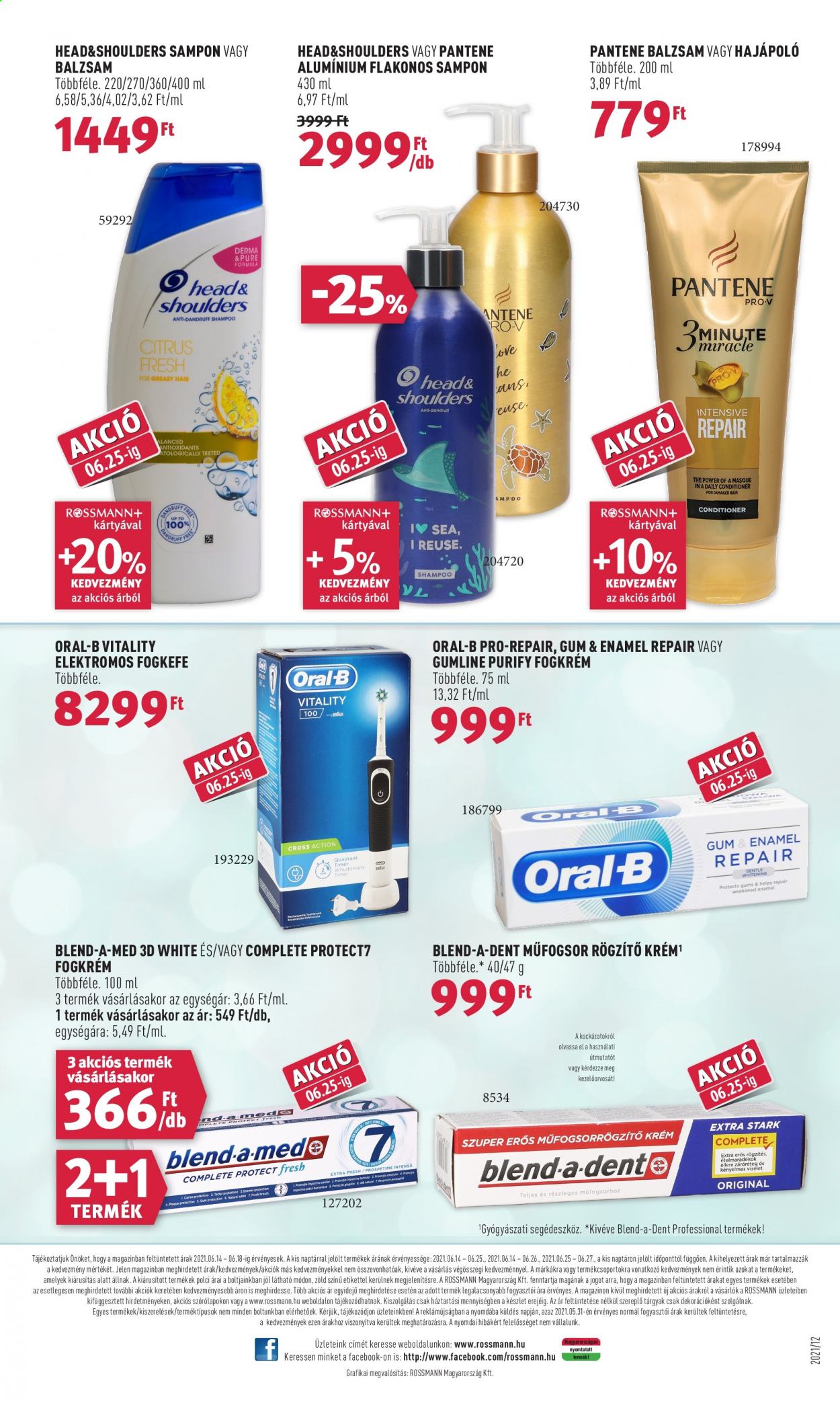 Rossmann akciós újságok - 2021.06.14 - 2021.06.18. Oldal 24